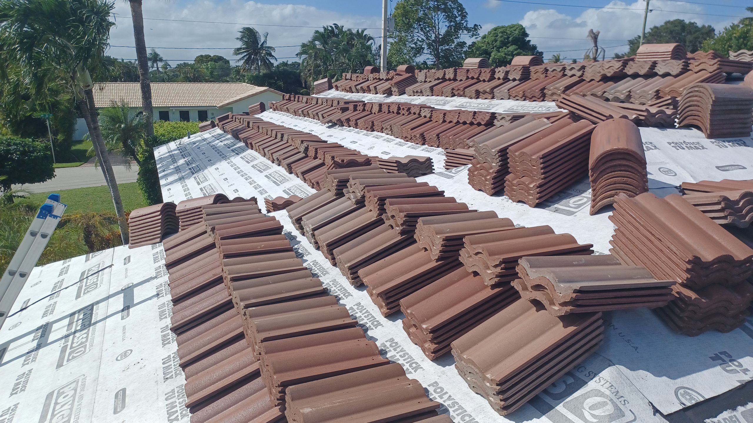 Residential Roofing Installation using WestLake Roofing Tile by BLUES BROTHERS ROOFING