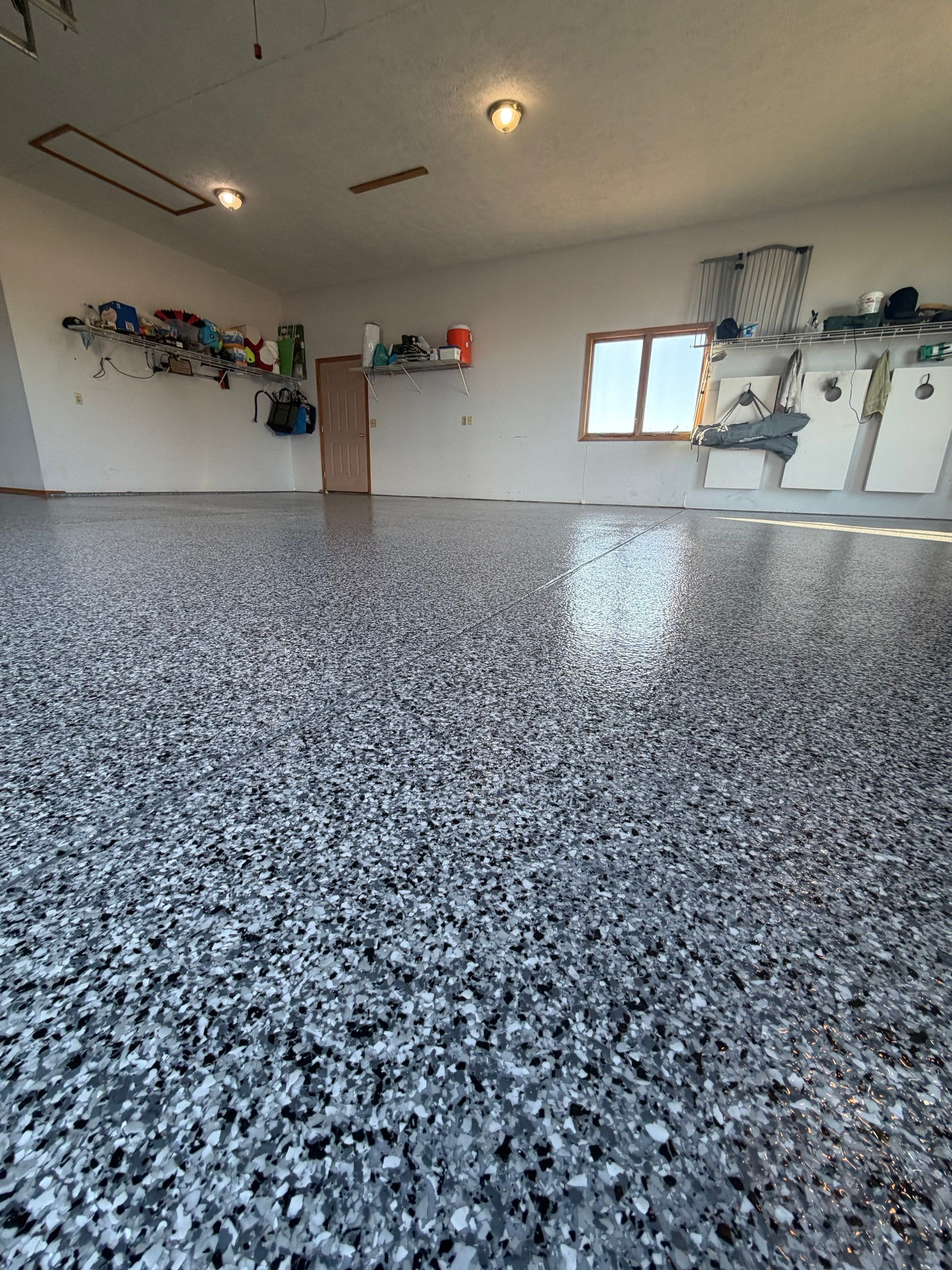 Brashed Gray by Granite Garage Floors