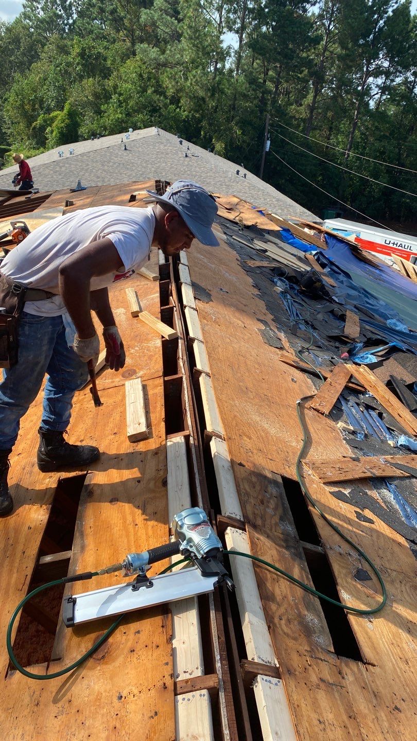 Residential Roofing Installation using Roof Replacement by American Roofing & Construction LLC
