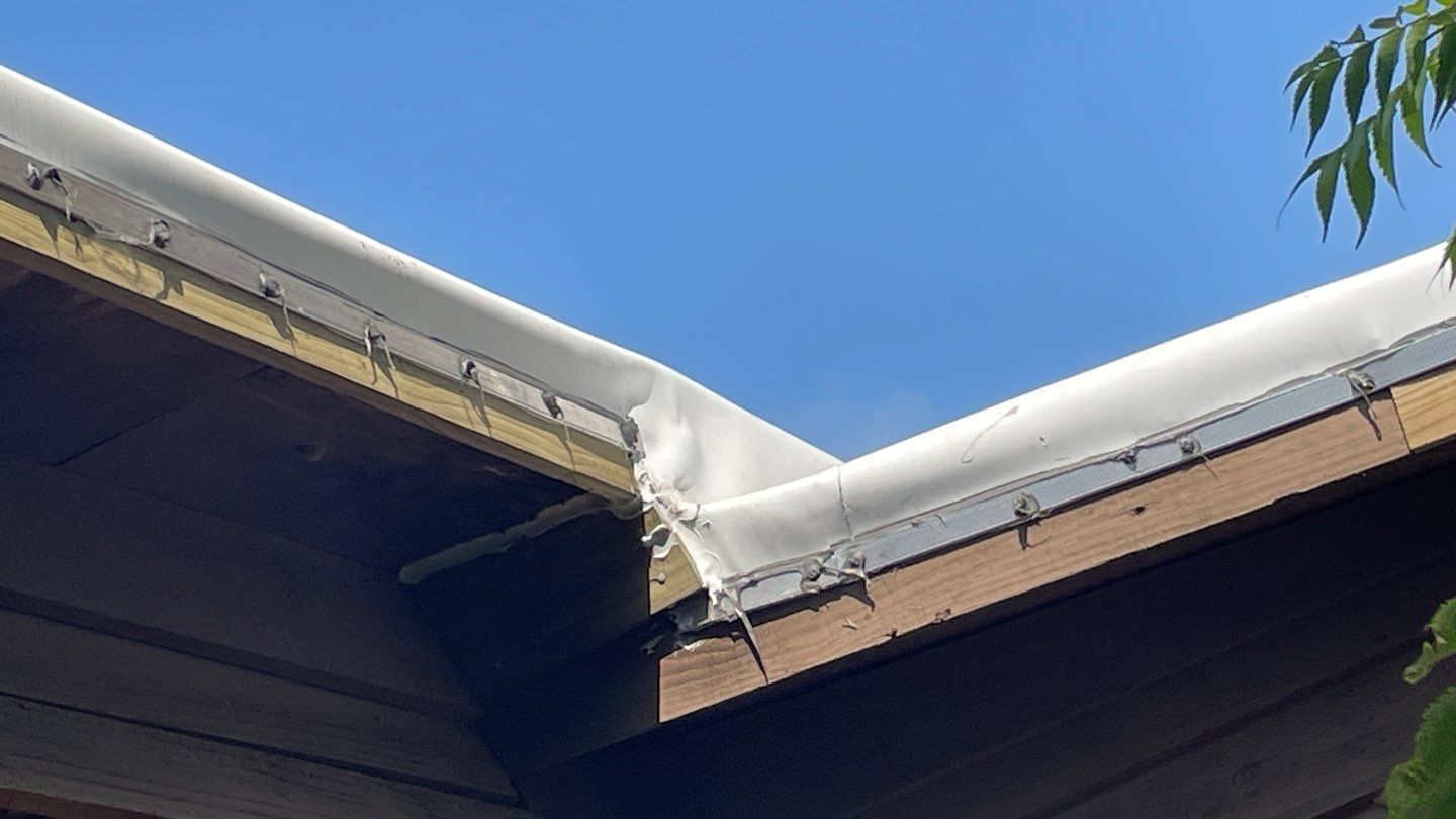 Cartoon Roof turned TPO Elegant by Bayfront Roofing and Construction