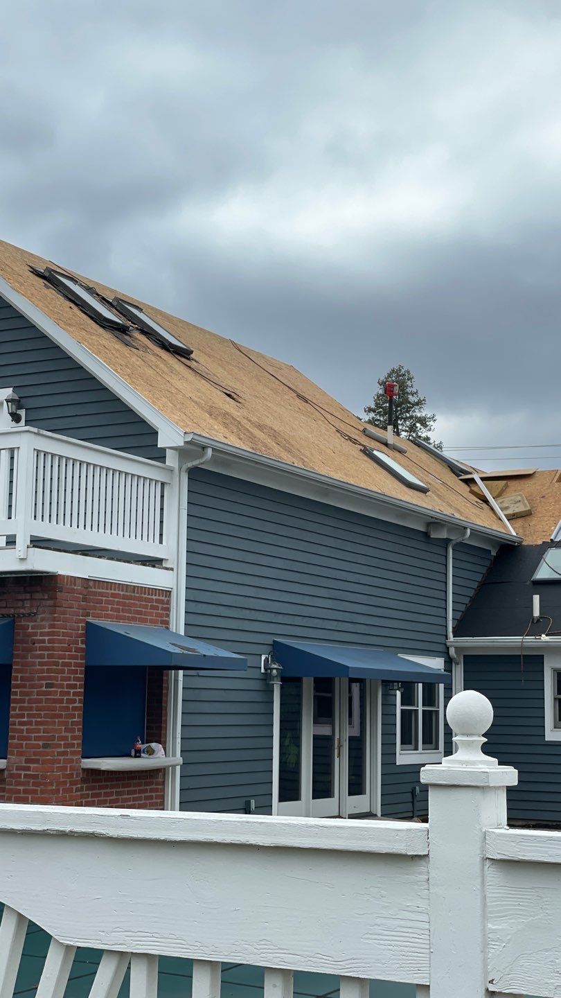 Residential Roofing Installation using GAF Timberline HDZ Williamsburg Slate  by Nitro Roofing and Construction