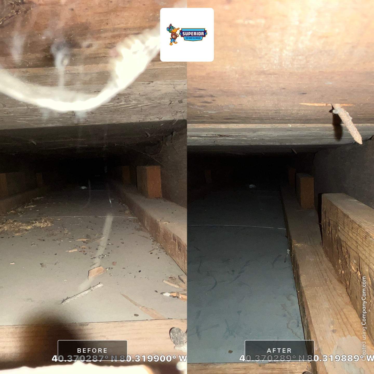 Air Duct Cleaning With a Vacuum Truck in Bulger, PA by Superior Air Duct Cleaning