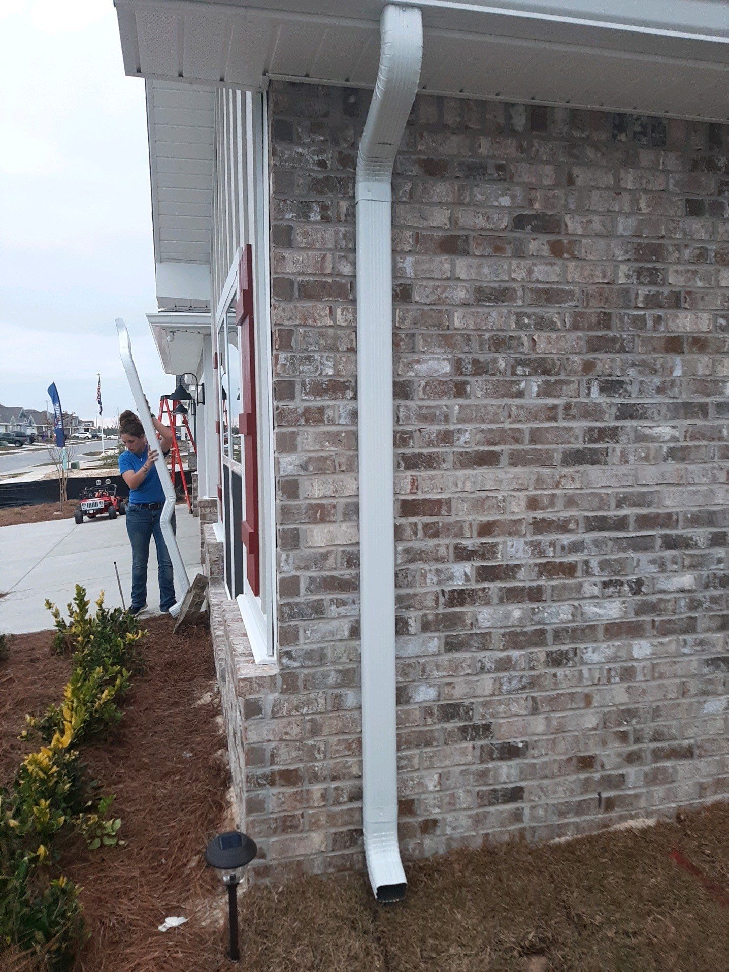 Gutter Installation using K-Style Gutters by Gutter Professors
