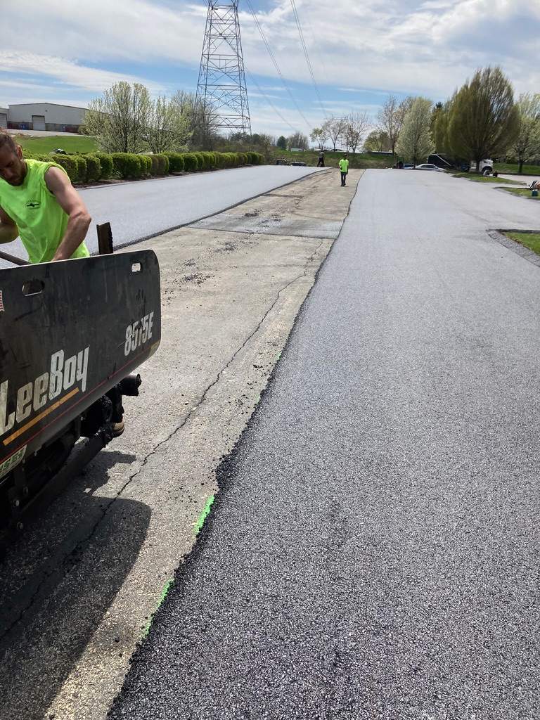 Asphalt Resurface Commercial Park Lot using asphalt by Brant's Asphalt
