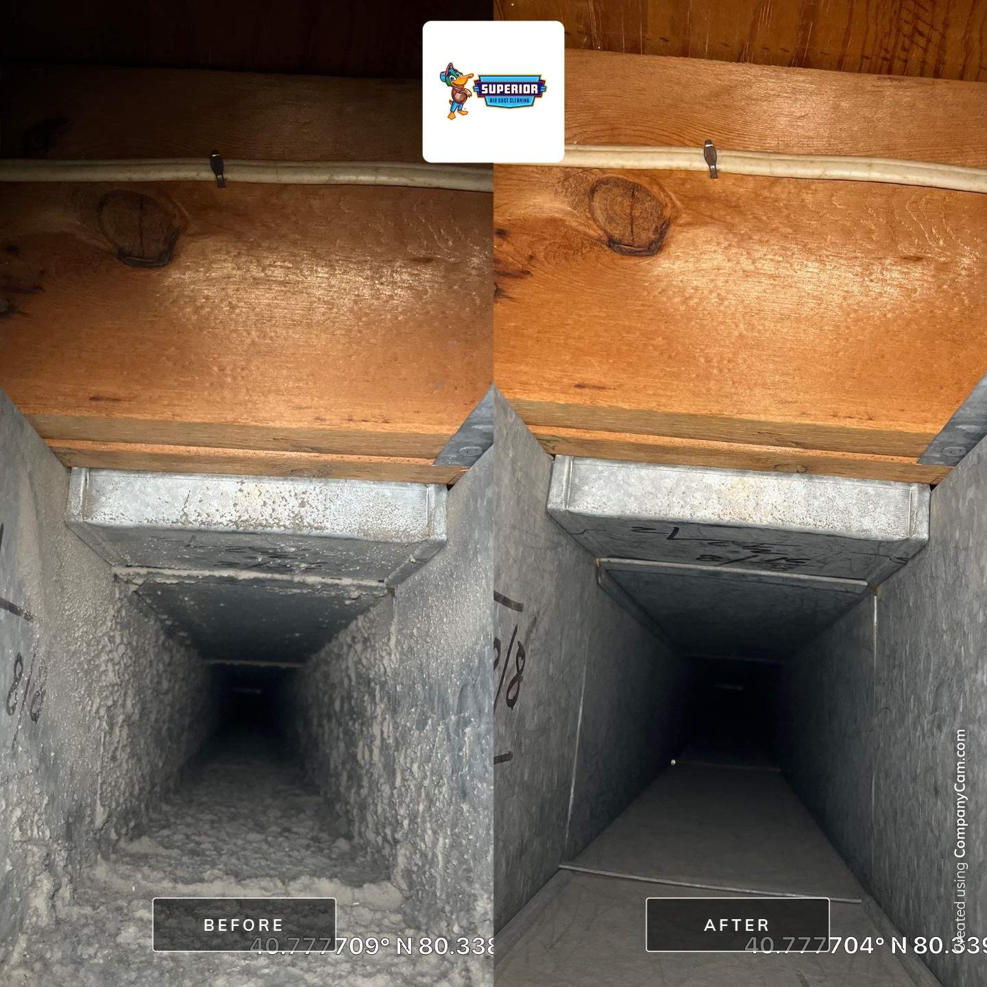 Air Duct Cleaning With a Vacuum Truck in Beaver Falls, PA by Superior Air Duct Cleaning