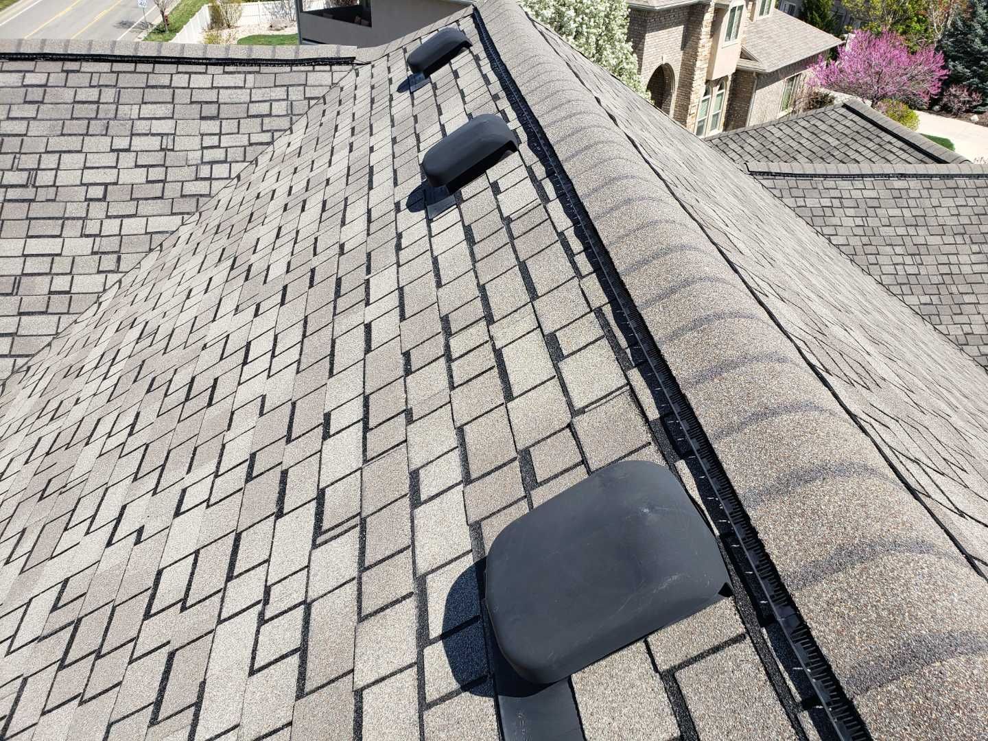 Hail Damage using GAF Timberline Ultra by The Roof Doctor