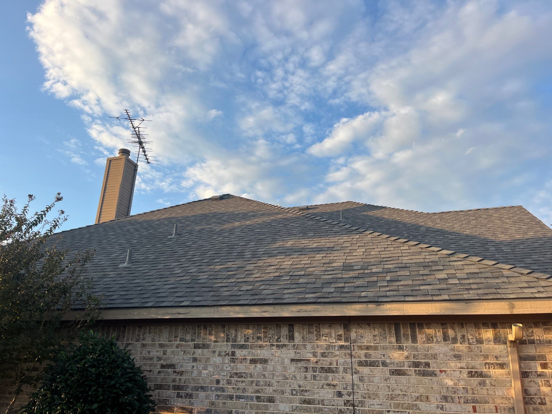 TAMKO-WW Light Brown/Cream Brick by Tejas Roofworks + Restoration