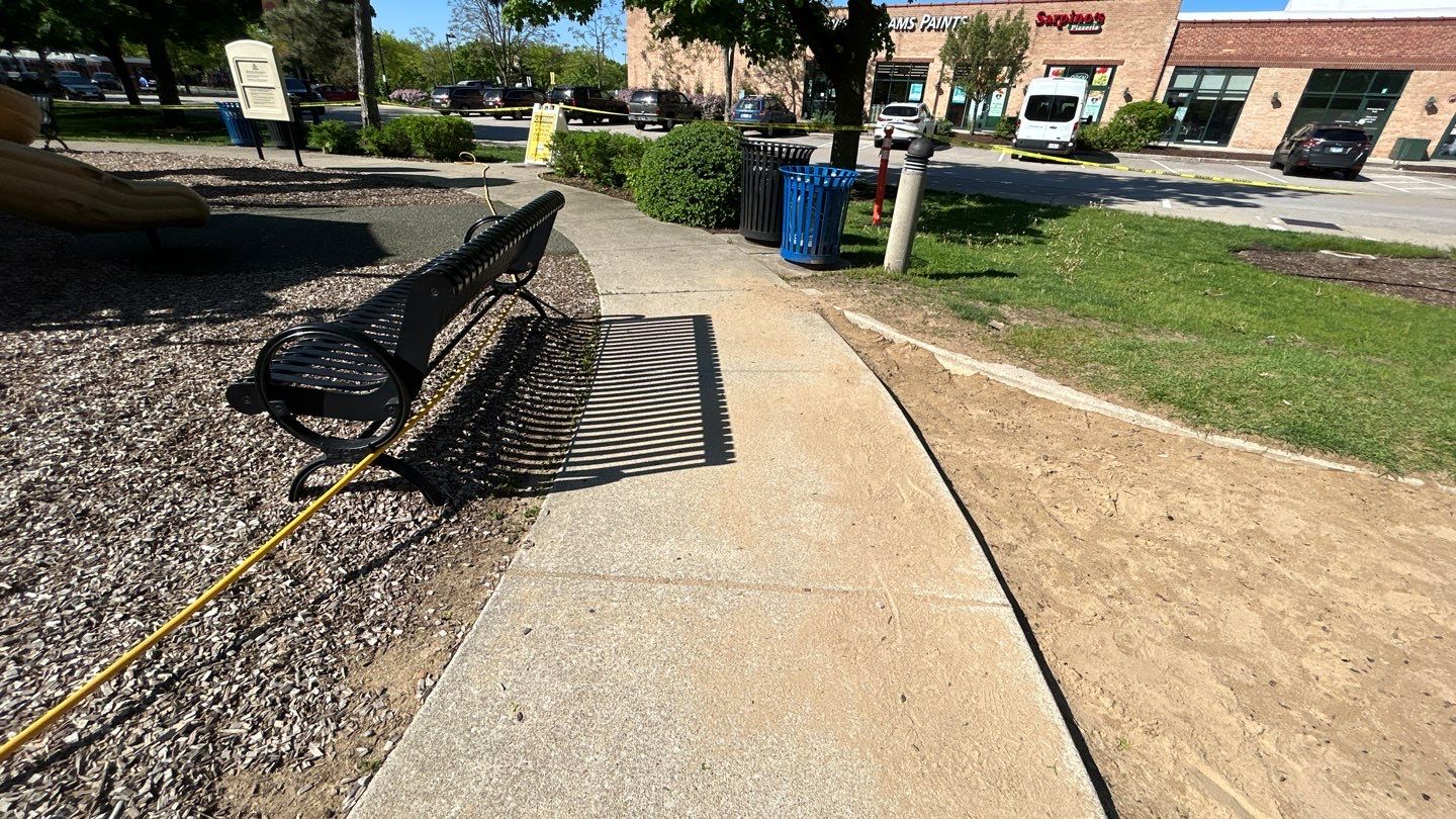 Playground cleaning by Northern Power Washing LLC.