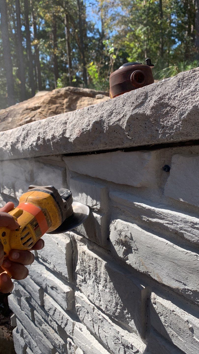Outdoor Kitchen using Clifrock Panels by Xtreme Concrete Services