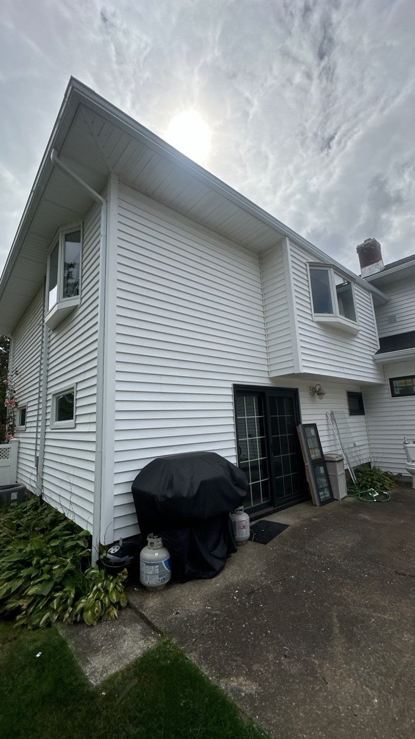 Full House Installation by Above All Gutters 