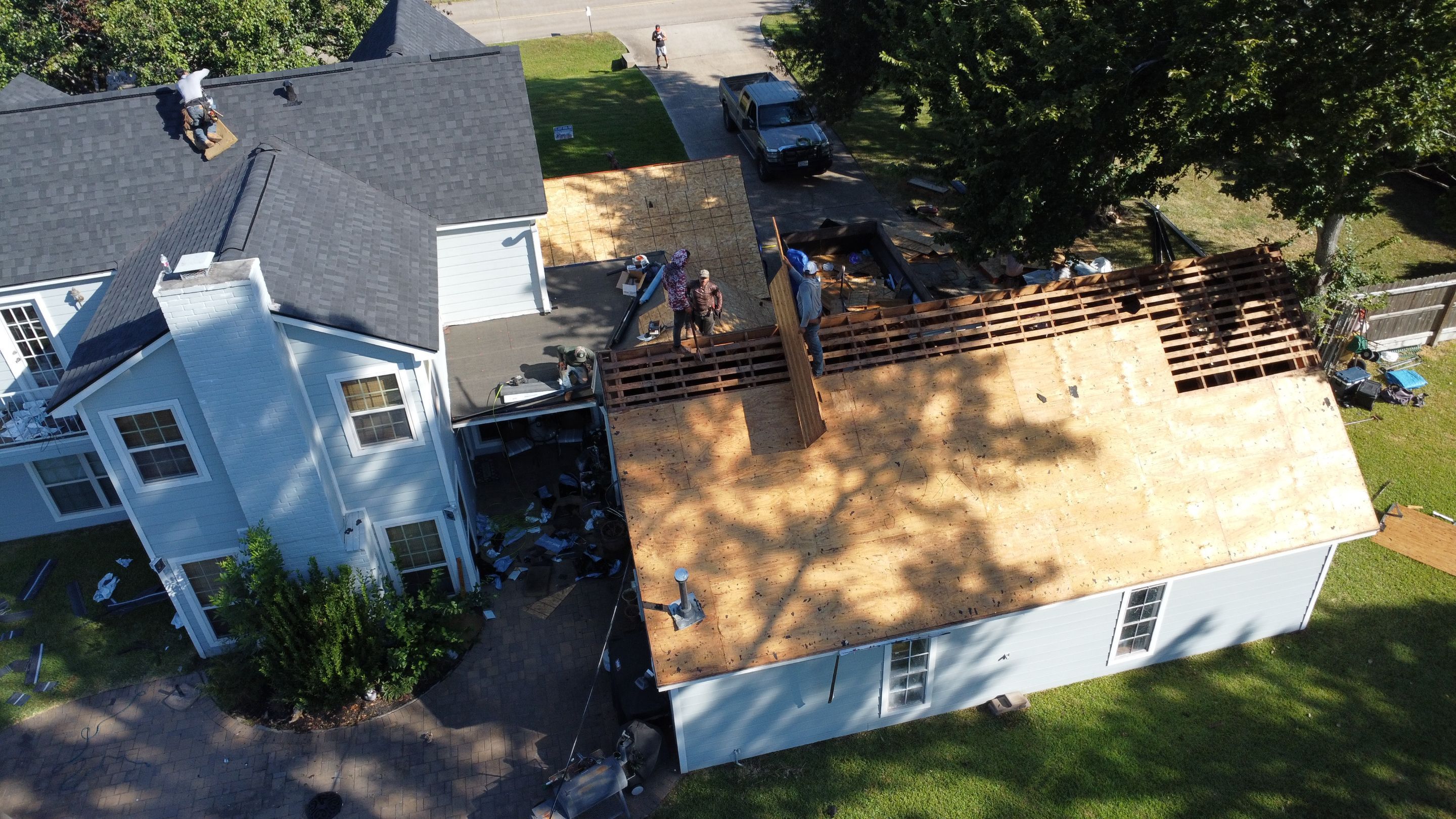 Project in Cypress, Texas by Roof Top Innovations