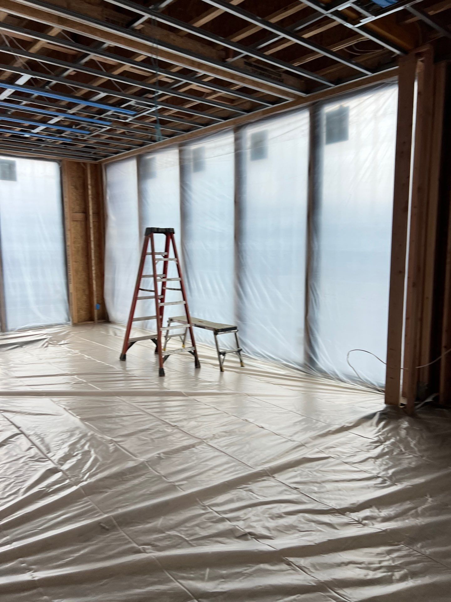 New Construction using Closed Cell Spray Foam by NYS Foam & Energy