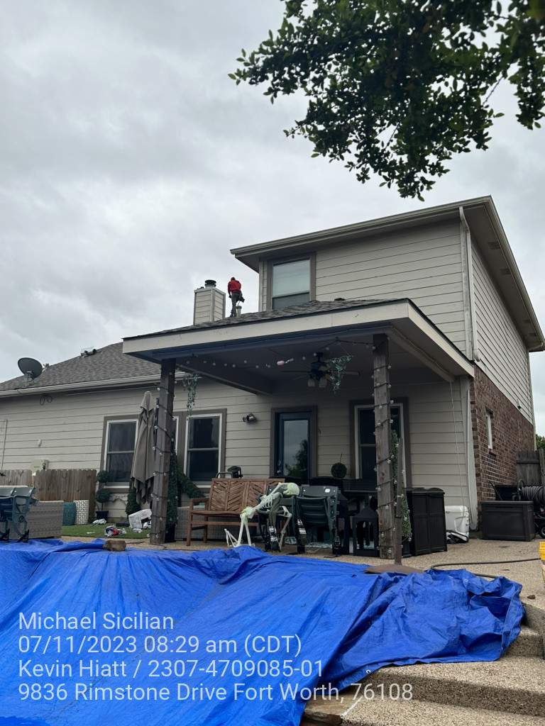Project in Fort Worth by Zeus Exteriors