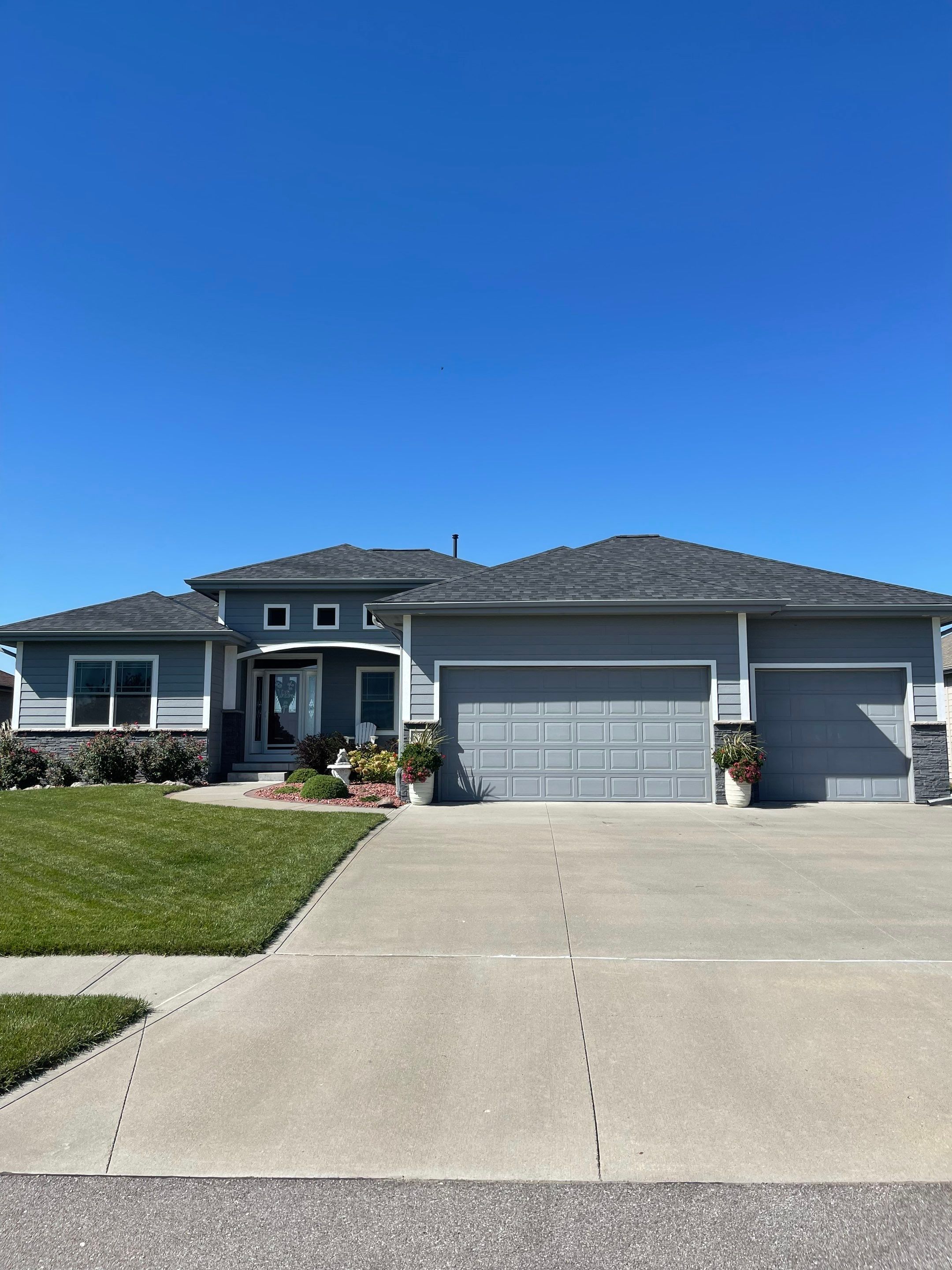 Residential Roofing Installation using IKO Dynasty Granite Black by Lightning Exteriors