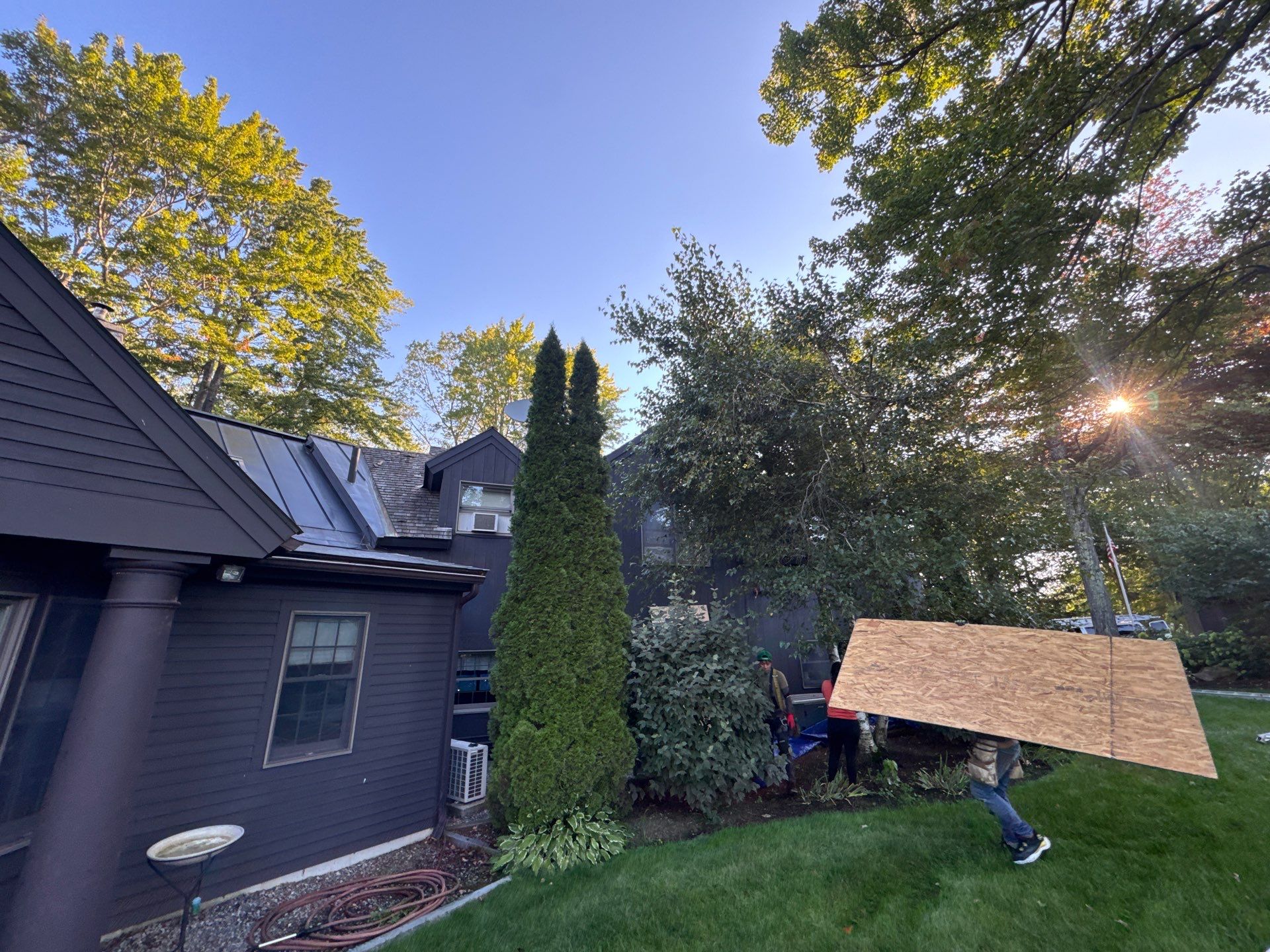 Garage & Barn Roof Replacement in Greenfield, NH | Owens Corning Shingles by Adam Vaillancourt Roofing LLC