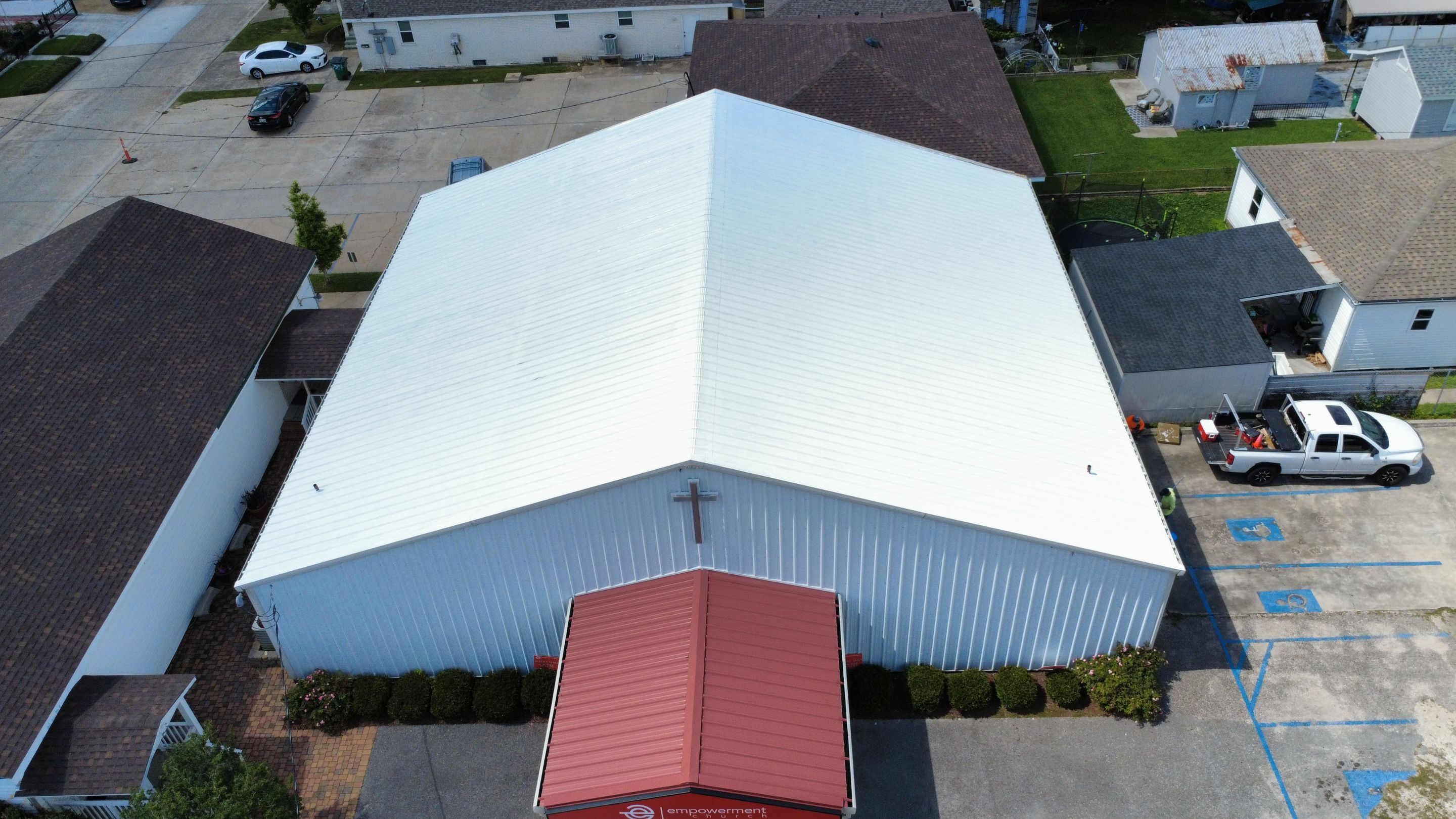 Metal Roof Coating in Harvey by HDS Contractors