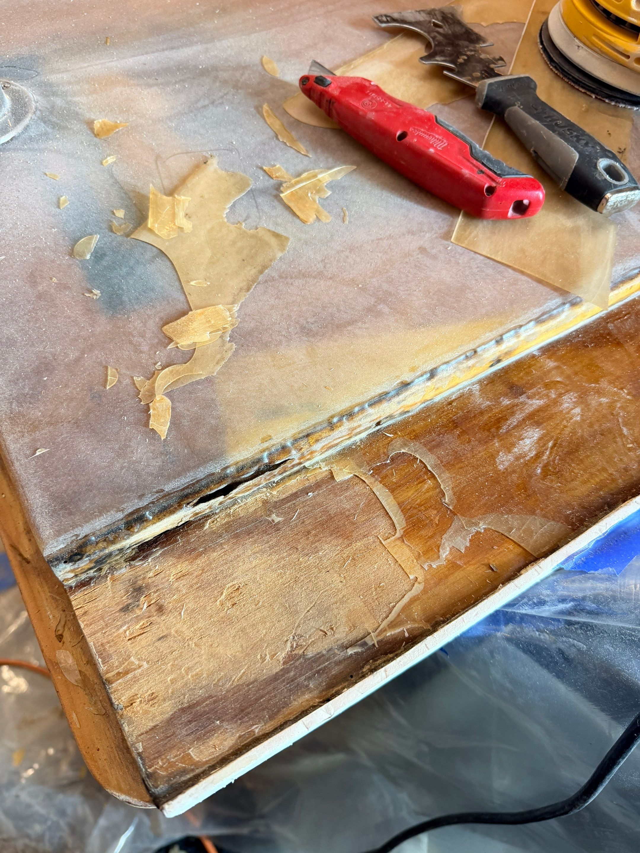 LOCAL FAMOUS FL KEYS BAR REFINISH by Tropical Epoxy Coatings & Creations LLC 