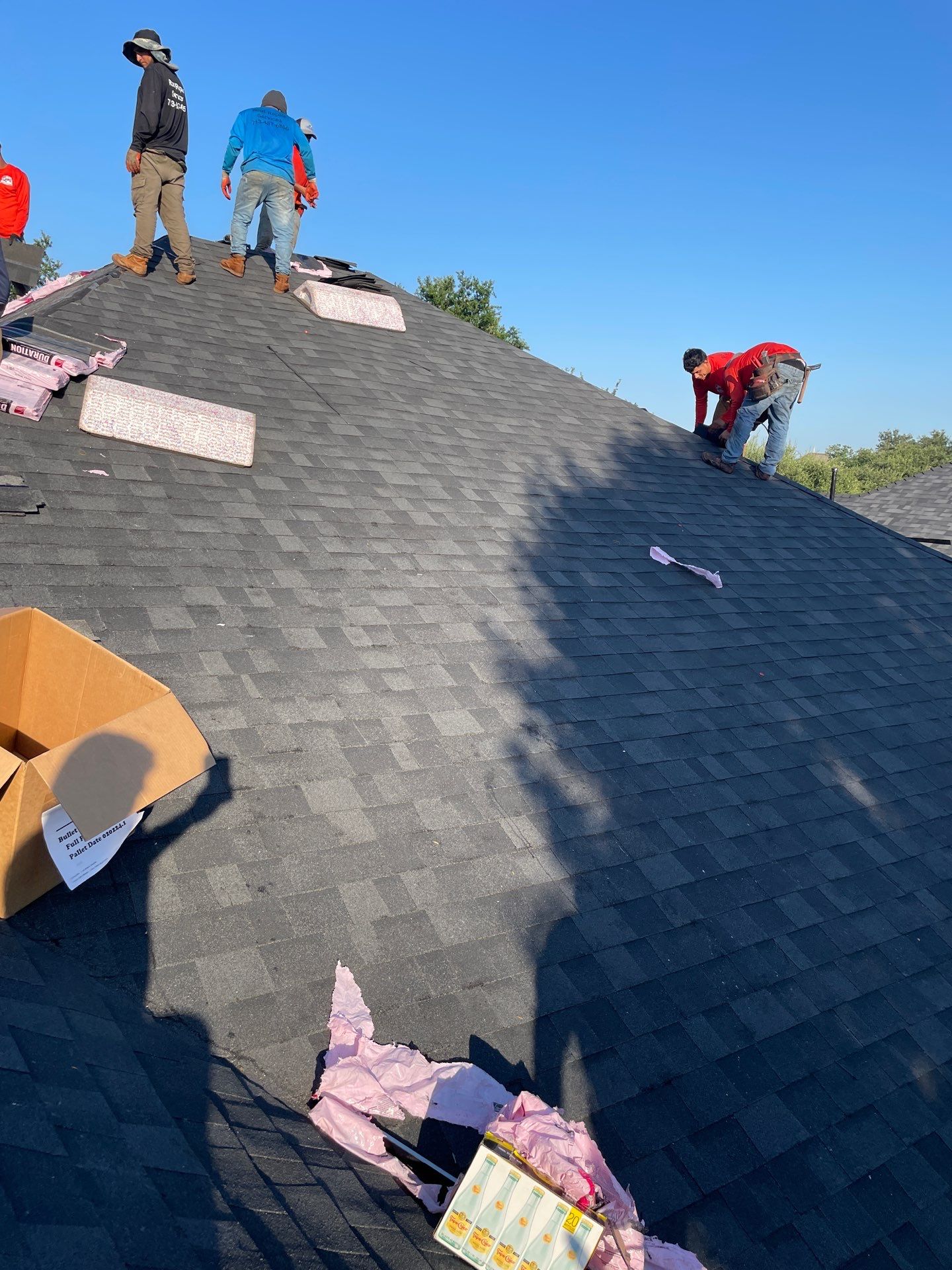Residential Roofing Repair using Owen's Corning Duration (Lifetime) Shingles by Roof Repair Company