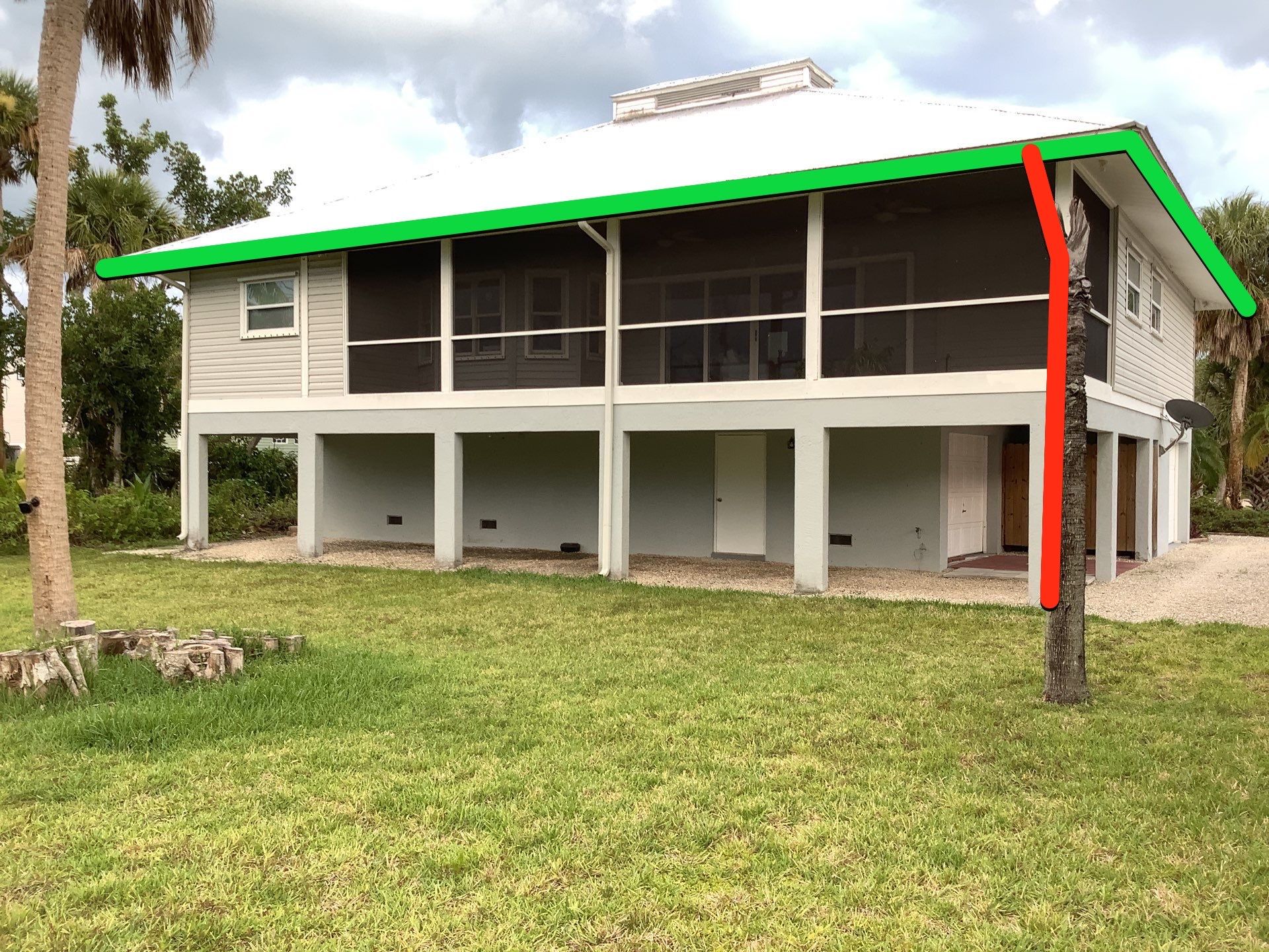 New Gutter After Fascia Repair in Sanibel FL by Gutter Professors