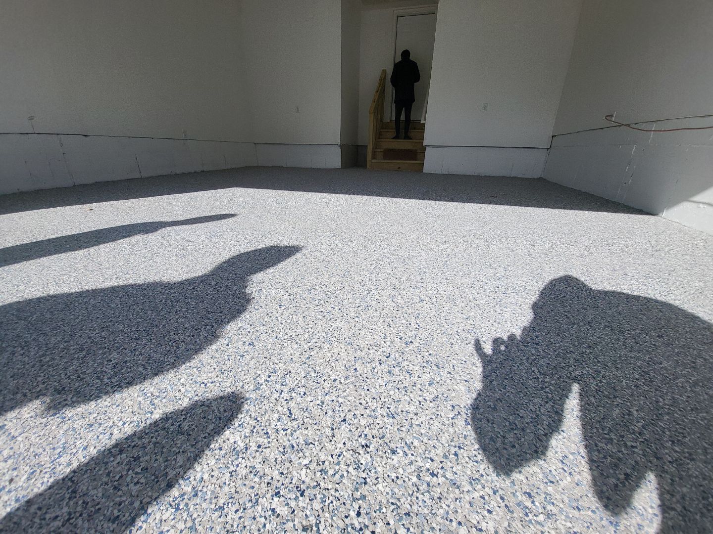 Garage Floor Coating using Penntek by Spectrum Painting, LLC