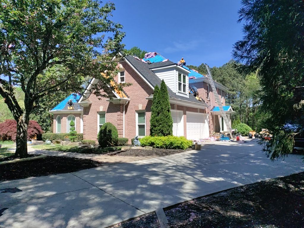 Residential Roofing Installation using Owens Corning by Inspector Roofing and Restoration