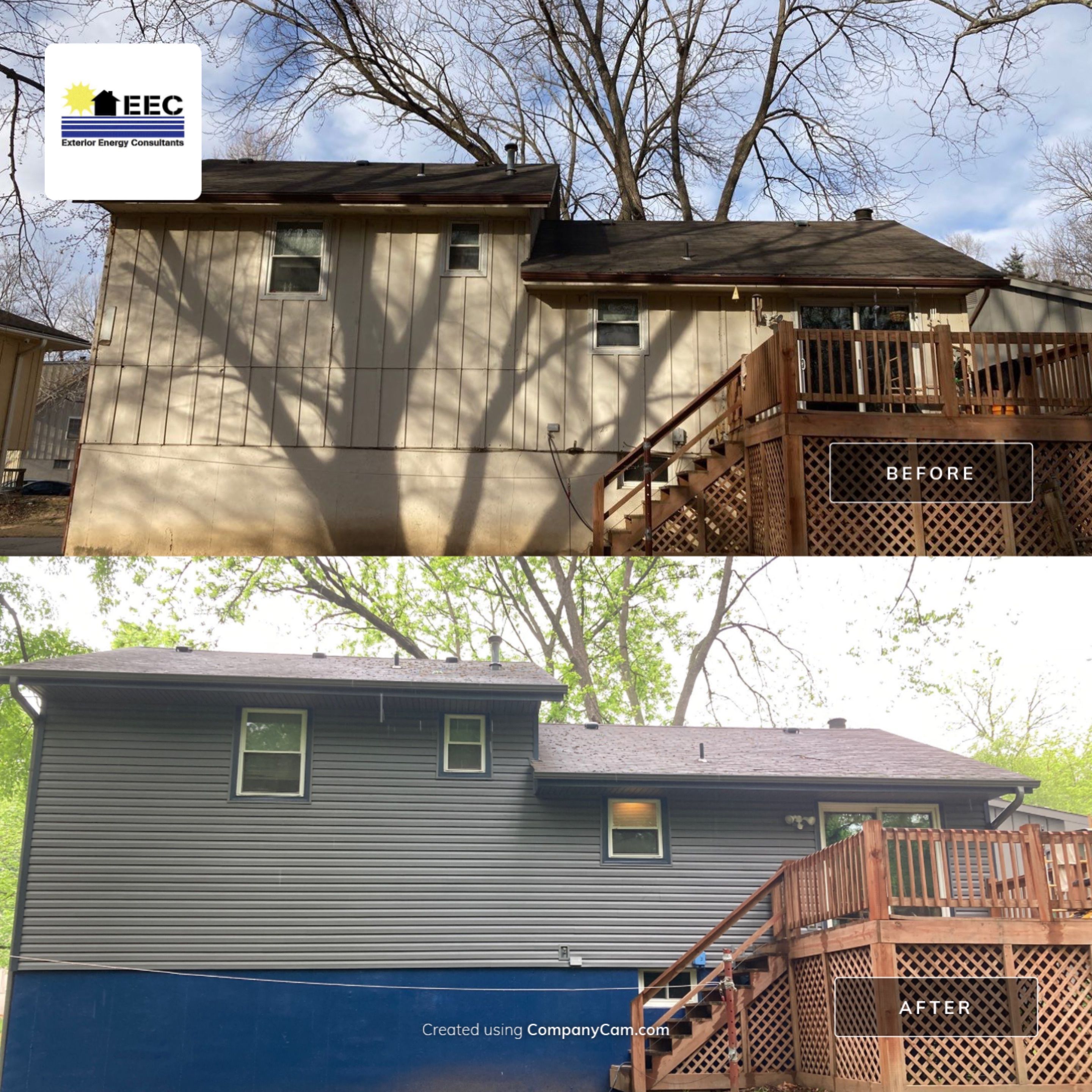 Siding Installation and Roof install with OC Oakridge by EEC  Windows, Siding & Roofing 