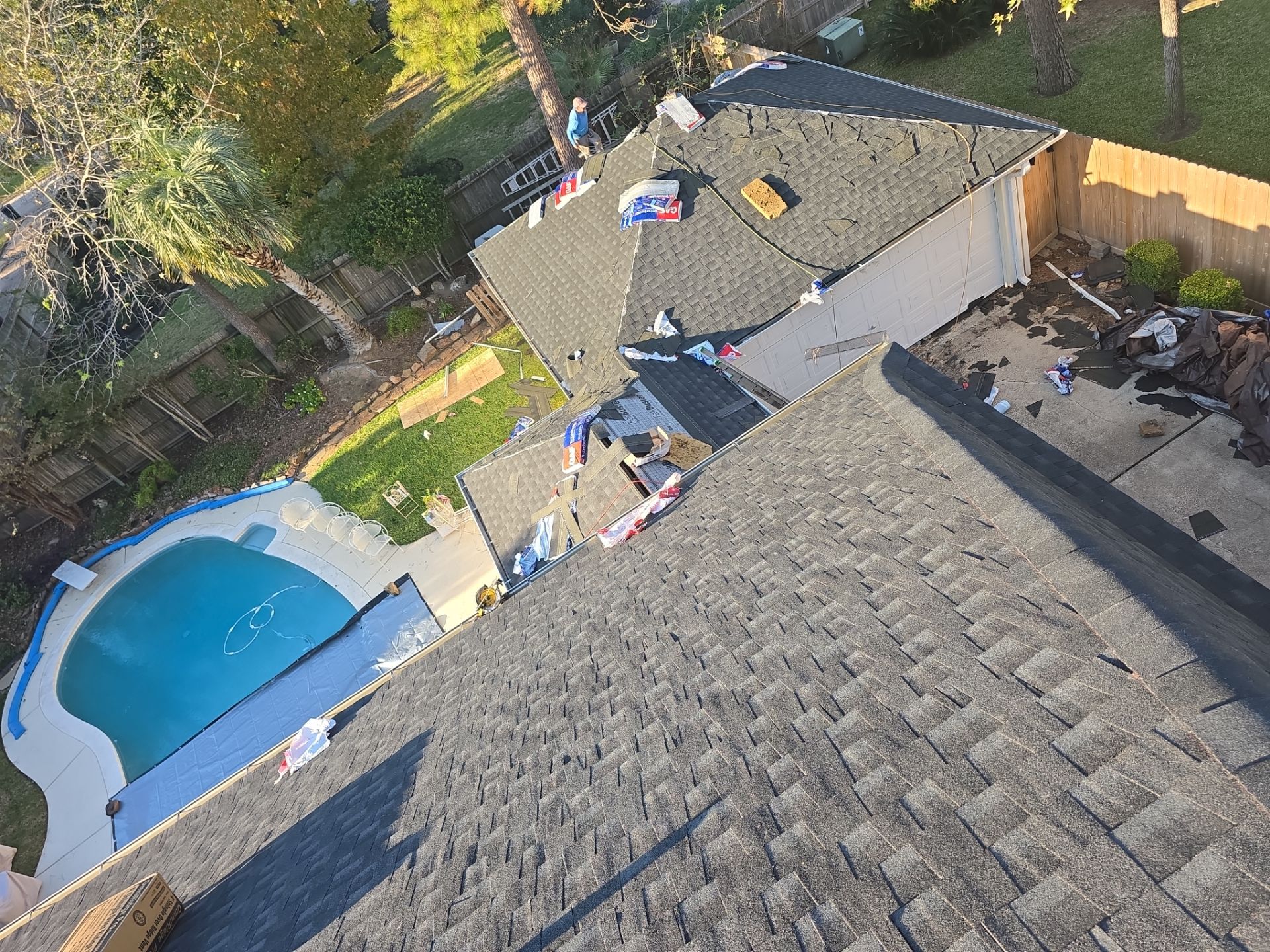 Roof Replacement in Pinehurst of Atascocita, Humble TX by Roof Repair Company