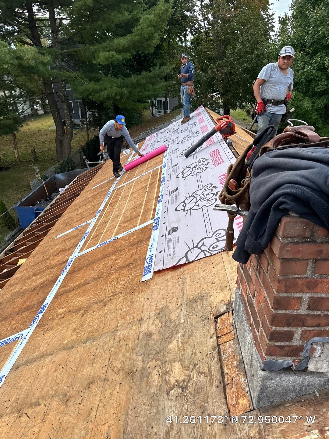 Residential Roofing Installation using Owens Corning TruDefinition Duration - Estate Gray by A Plus Exterior