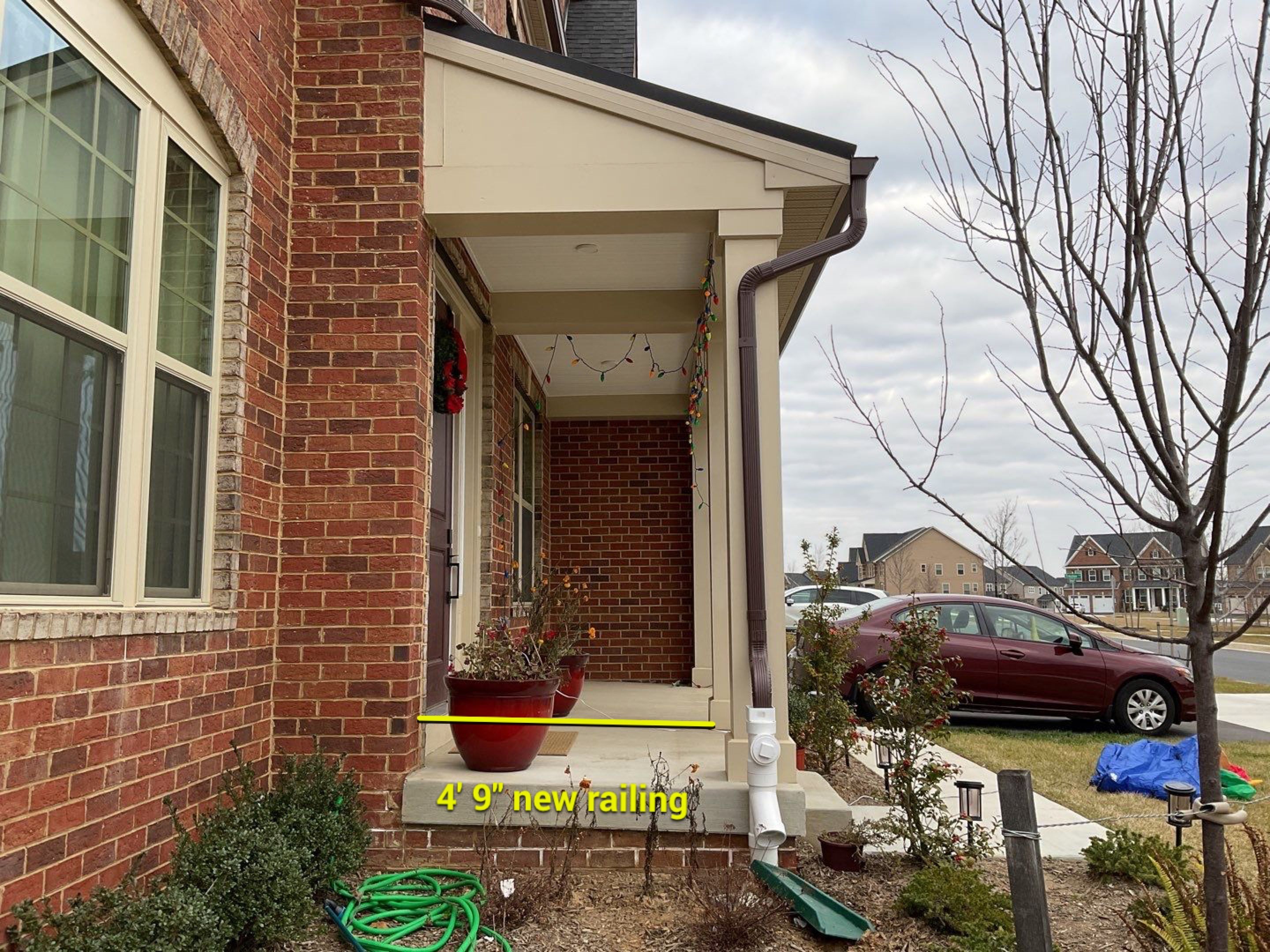 Deck Installation using New Vinyl Gate  by Alpha Design Services