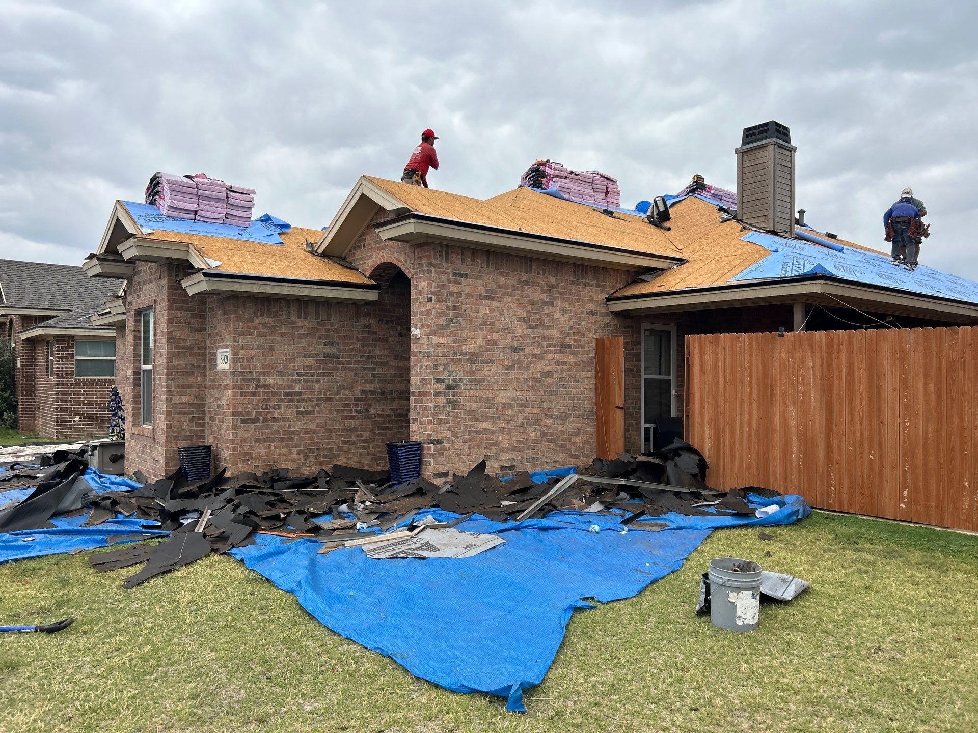 Project in Lubbock by Storm Guard of Lubbock