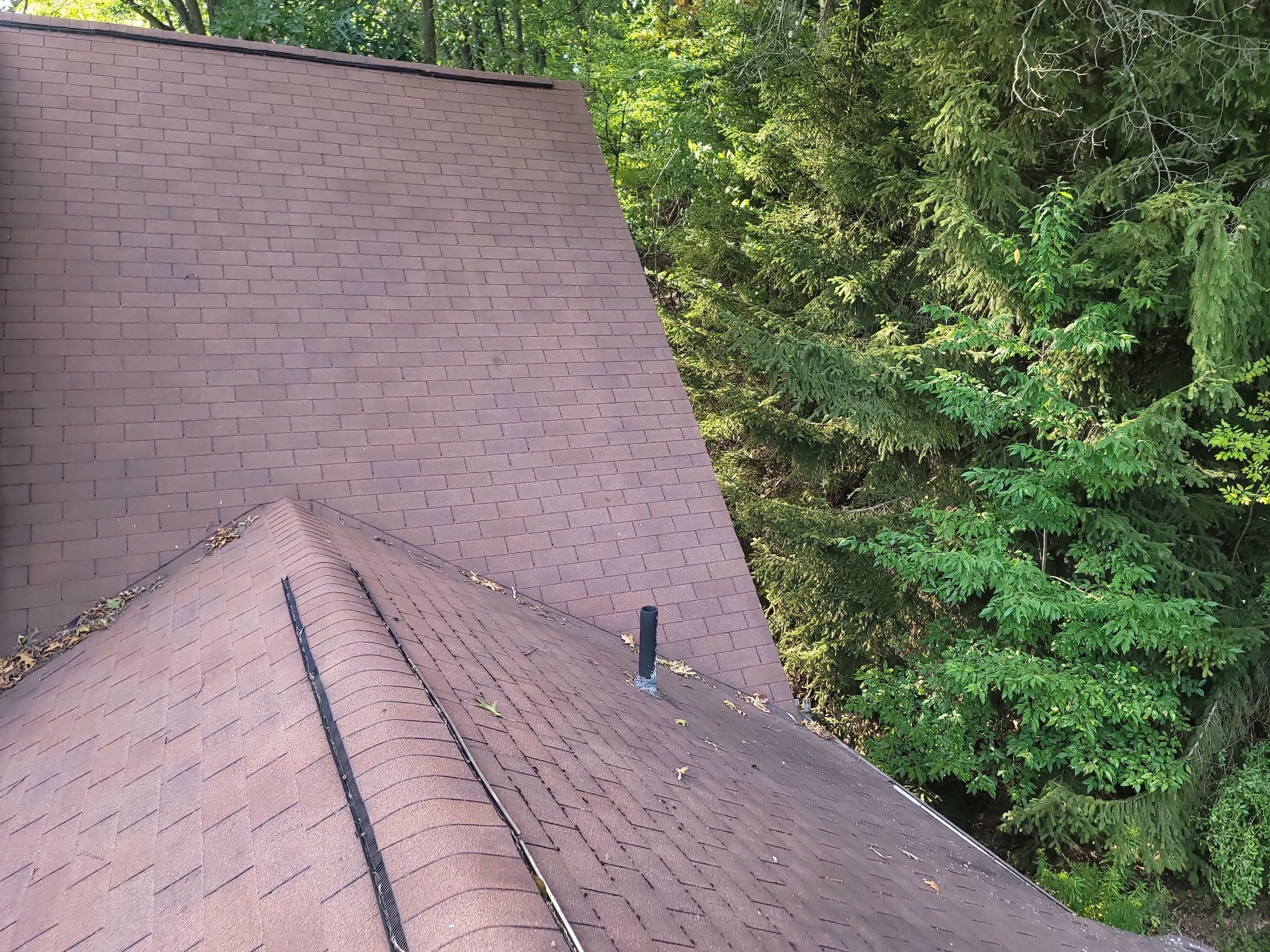 ATLAS PINNACLE COLOR: BURNT HICKORY DRIP EDGE: MUSKET BROWN by Eagle Eye Roofing