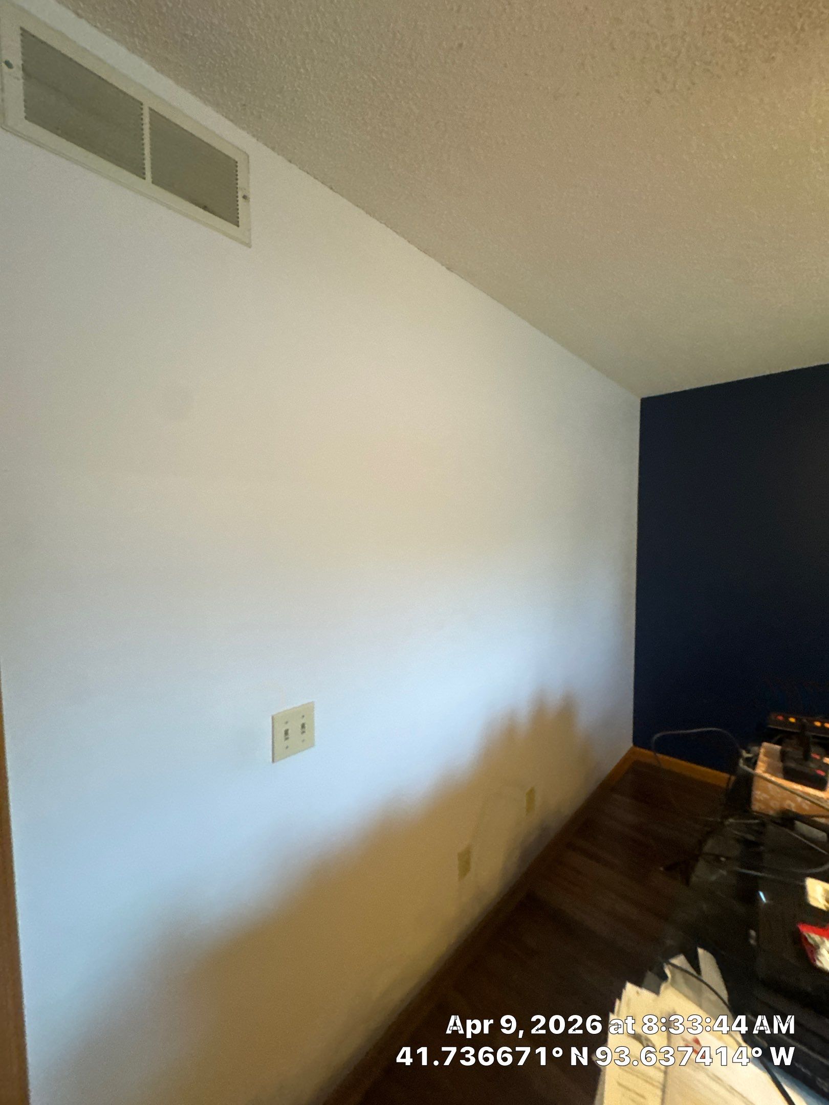 Repaint Accent Walls with Color Change and drywall repairs by Midwest Paint LLC