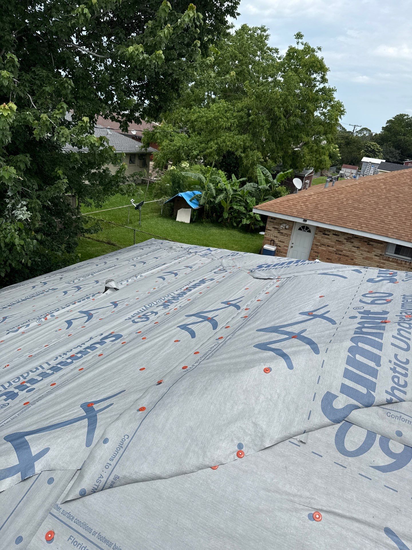 Project in Terrytown by Robertson Roofing & Siding Inc