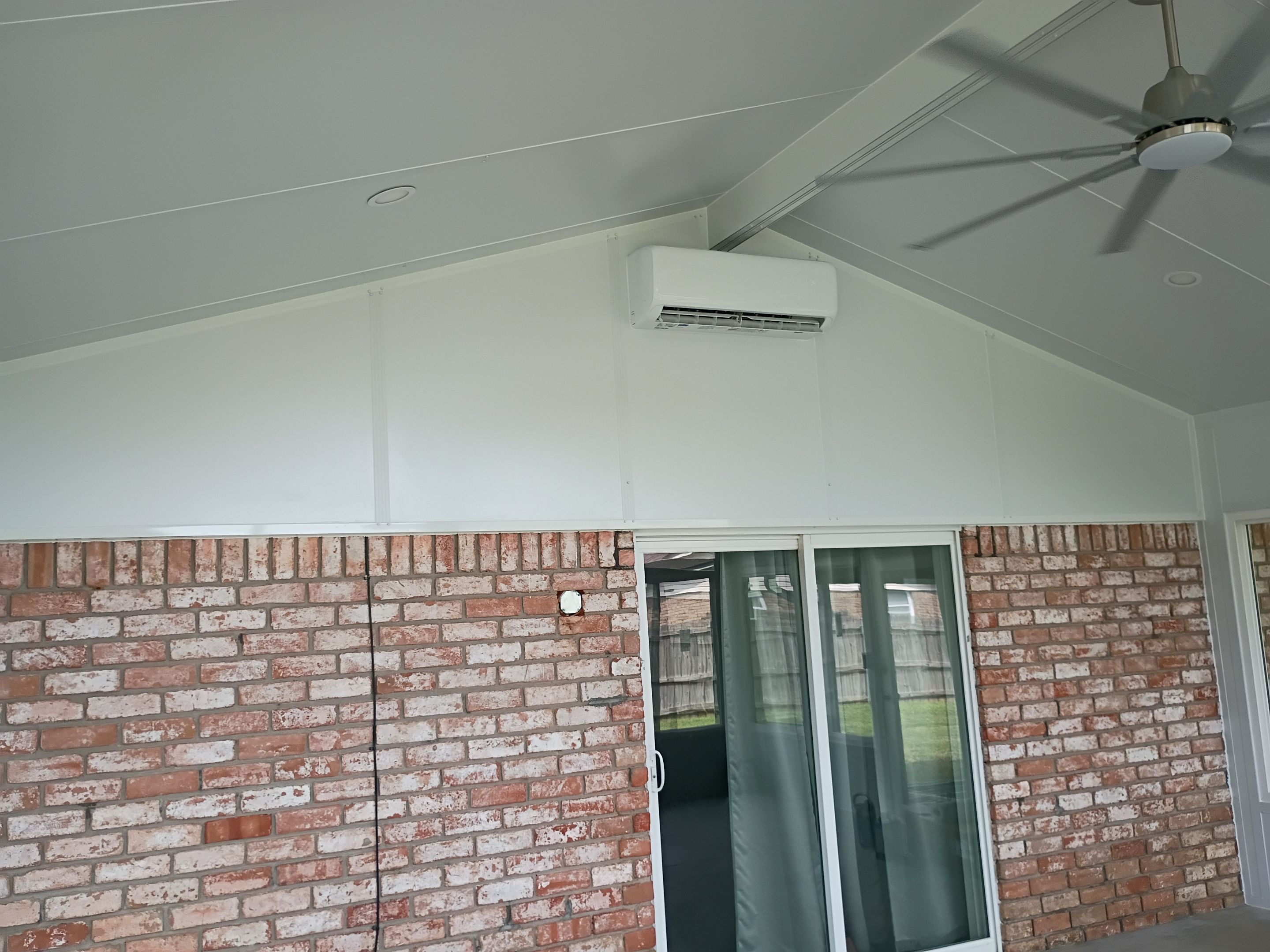 Cathedral Glass Room w/Adjoining Patio Cover by Titan Sunrooms