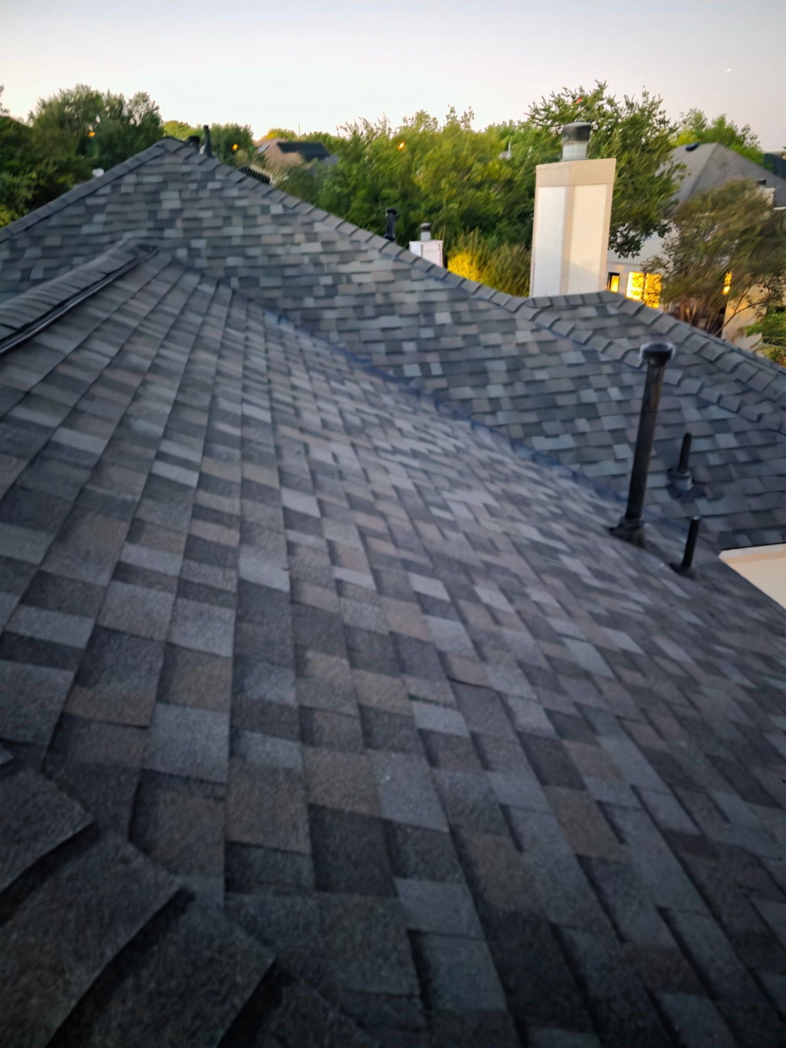Round Rock, old town two-story by REPS Austin Area Roofer