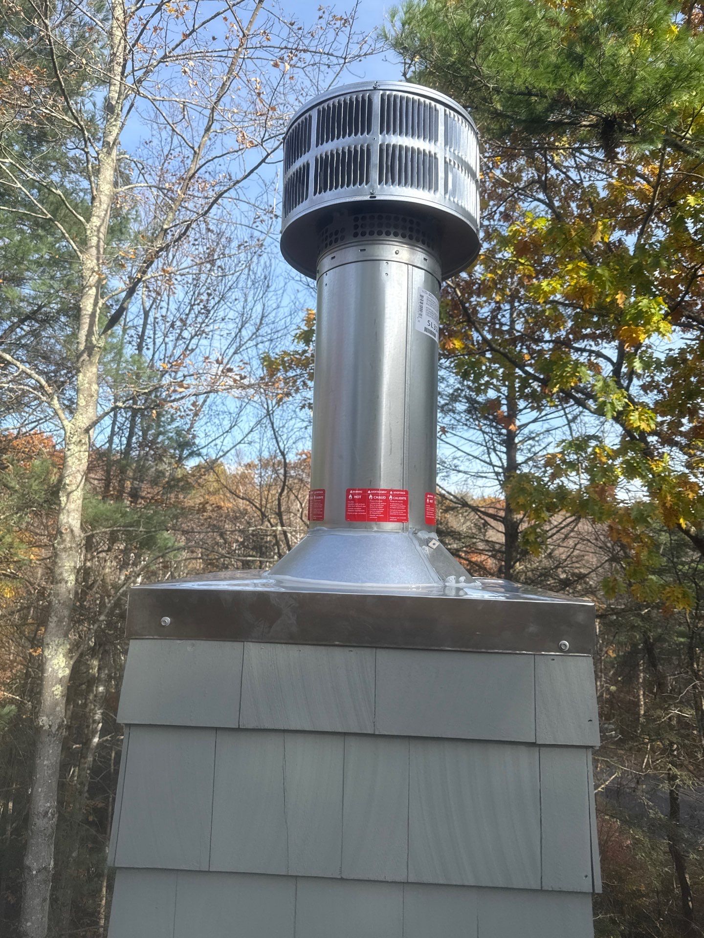 Fireplace Change out by Neighborhood Chimney Services 