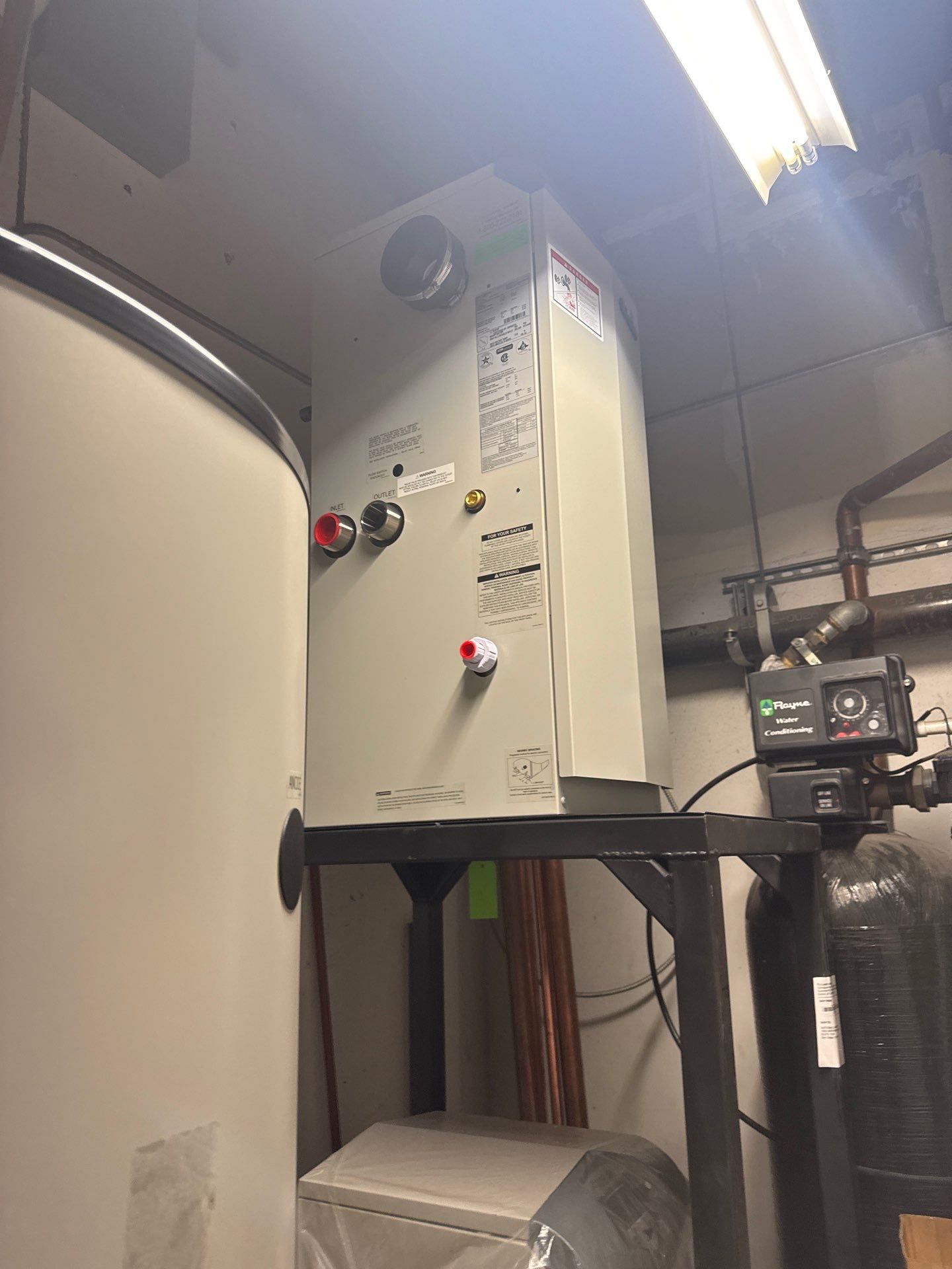Piping & Water Heater Inspection.  by Us Plumbing 