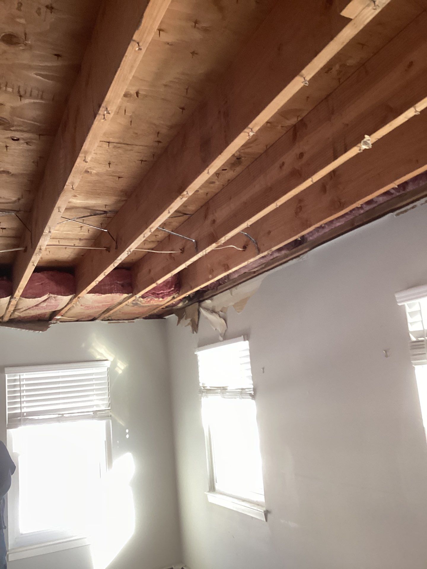 Water damage in Medford, NY by Newhouse Restoration