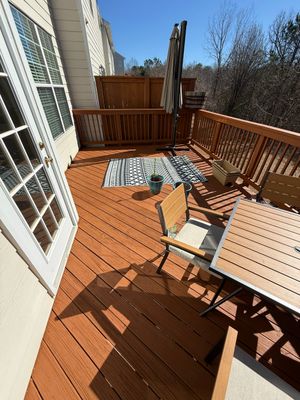 Residential Deck Staining and Exterior Wood Refinishing in Atlanta