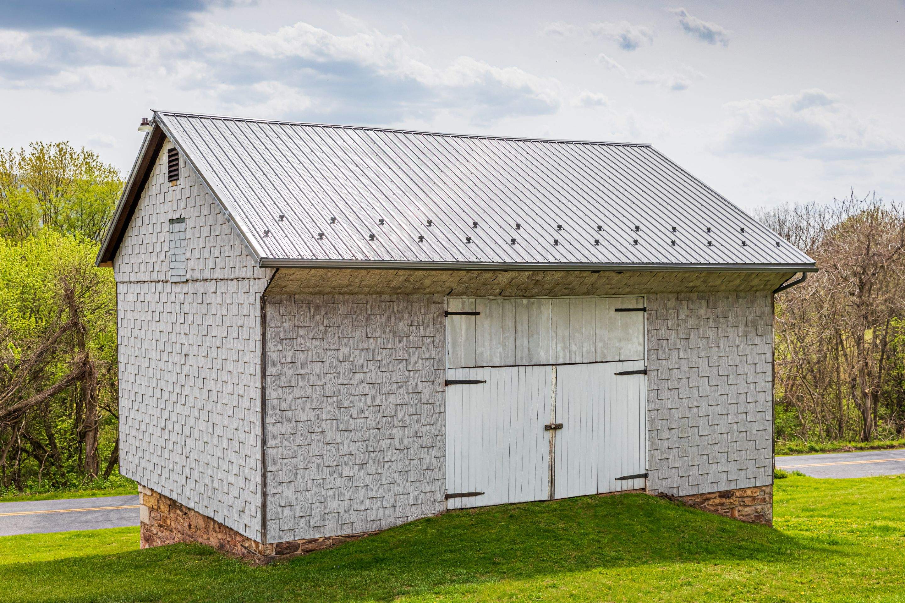 Metal Roof-charcoal by Esh Builders