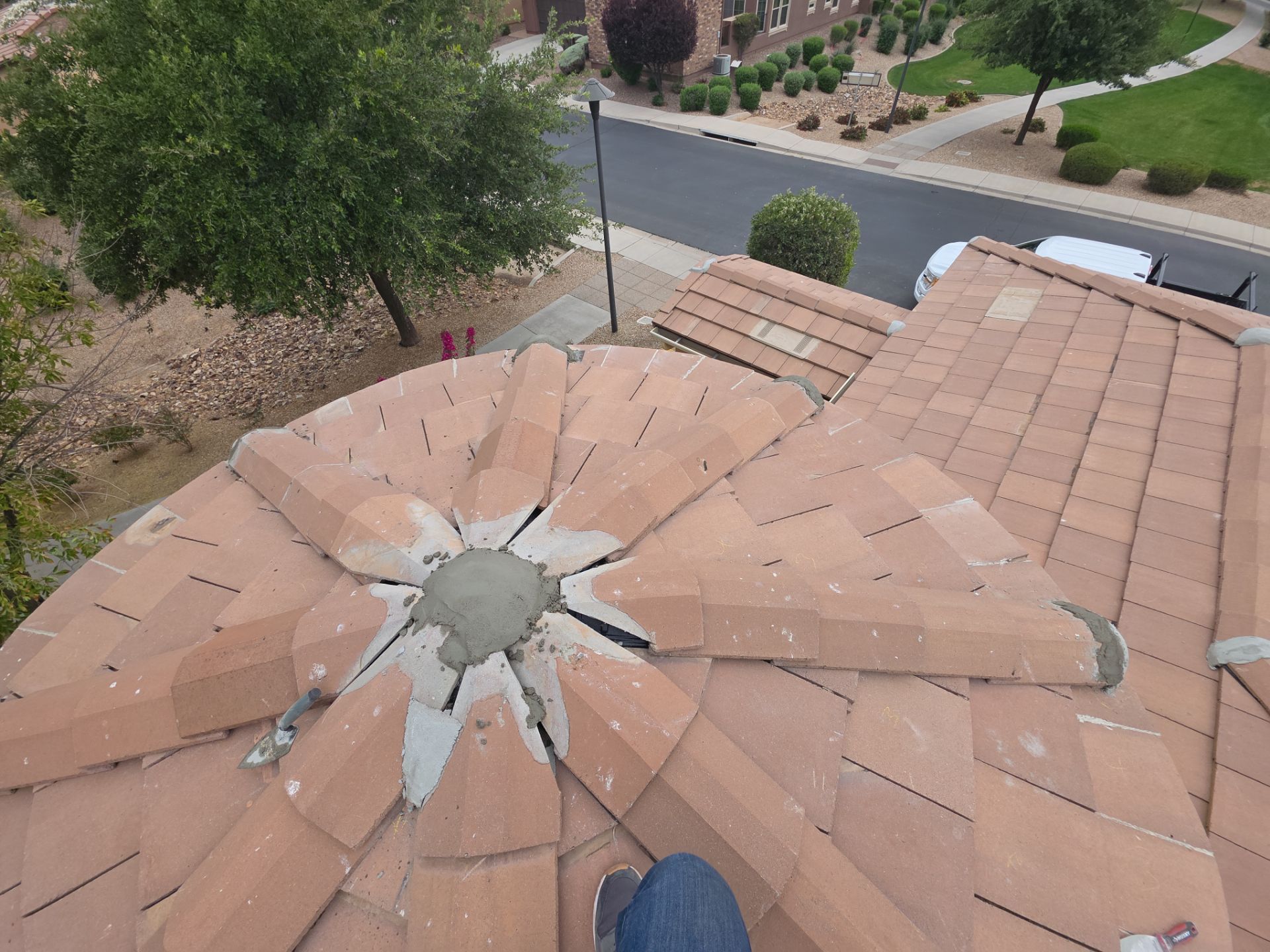 Tile Reset using Concrete Tiles in San Tan Valley by Weather-Tite Roofing
