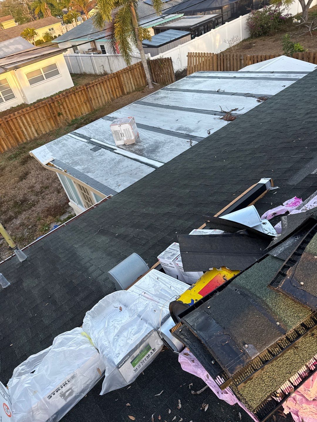Project in St. Petersburg 33710 by Mitchell Roofing Company LLC 
