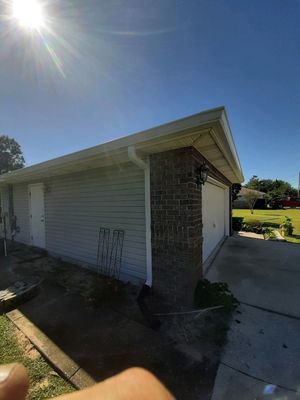 Gutter Installation using K-Style Gutters