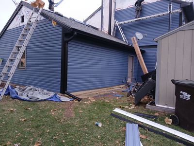 vinyl siding siding install in Woodstock, IL — After
