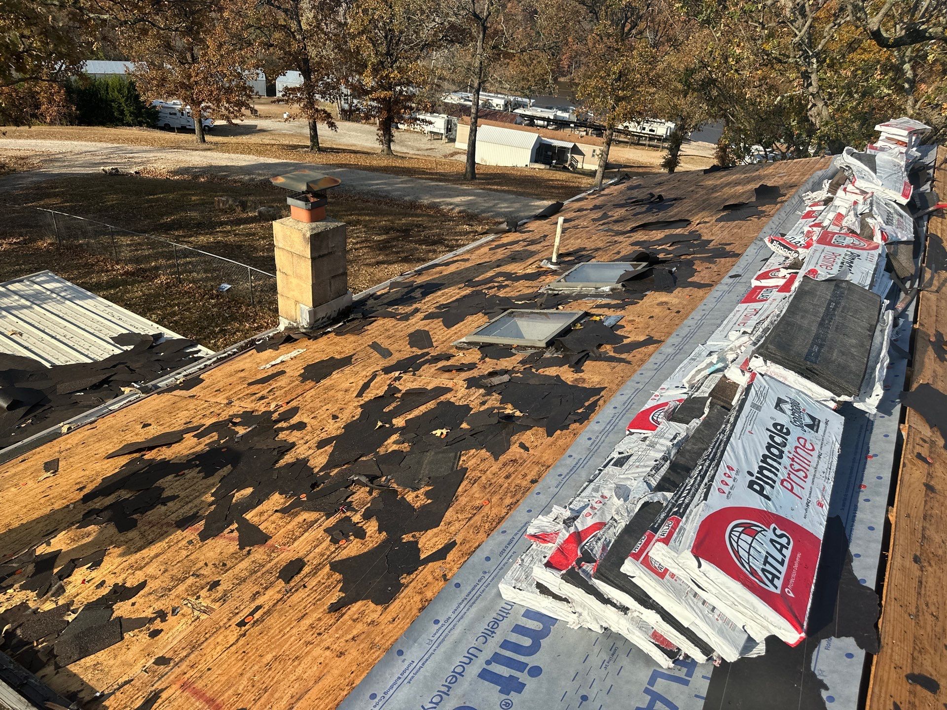 Residential Roofing Replacement - Atlas Pinnacle Pristine - Color Heather  by Titan Commercial & Residential Roofing 