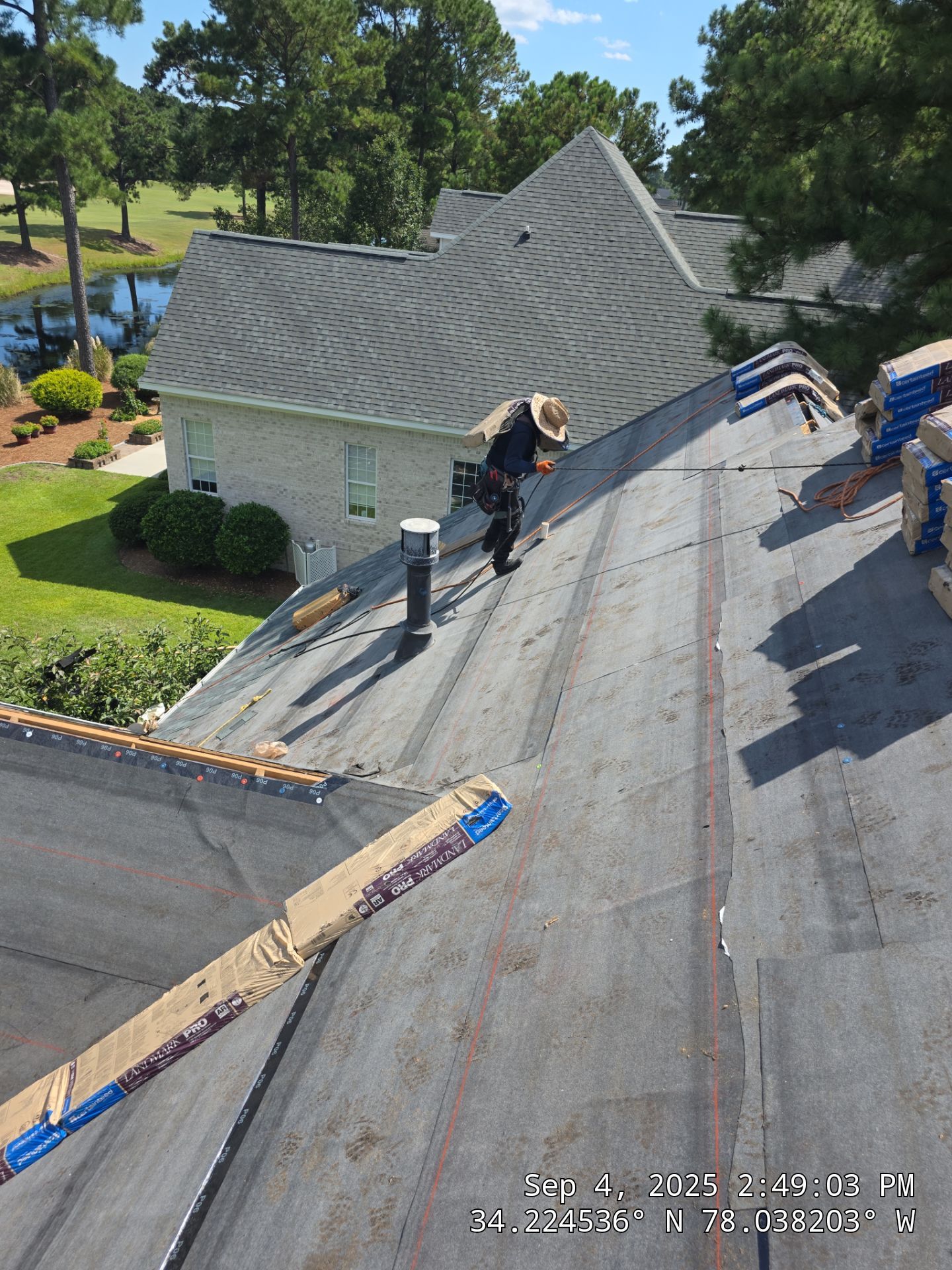 Fortified Roof Replacement – Waterford Community, Leland NC by RGR Construction and Roofing, LLC