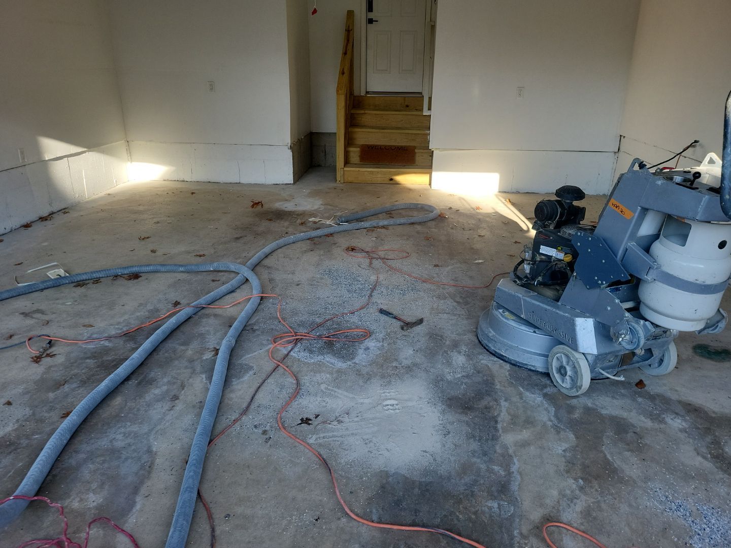 Garage Floor Coating using Penntek by Spectrum Painting, LLC