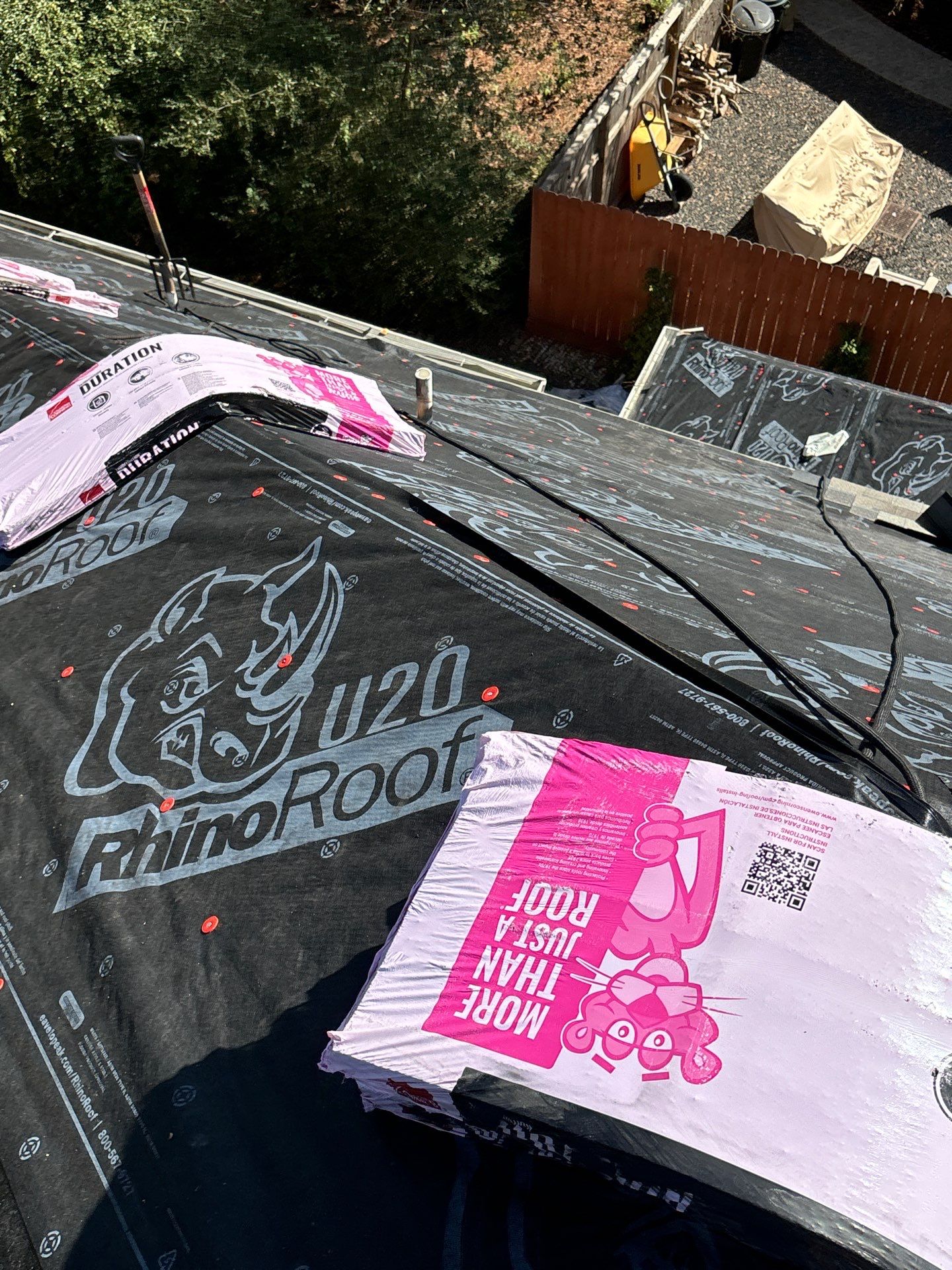 Residential Roofing Installation using Owen's Corning Duration (Lifetime) Shingles by Roof Repair Company