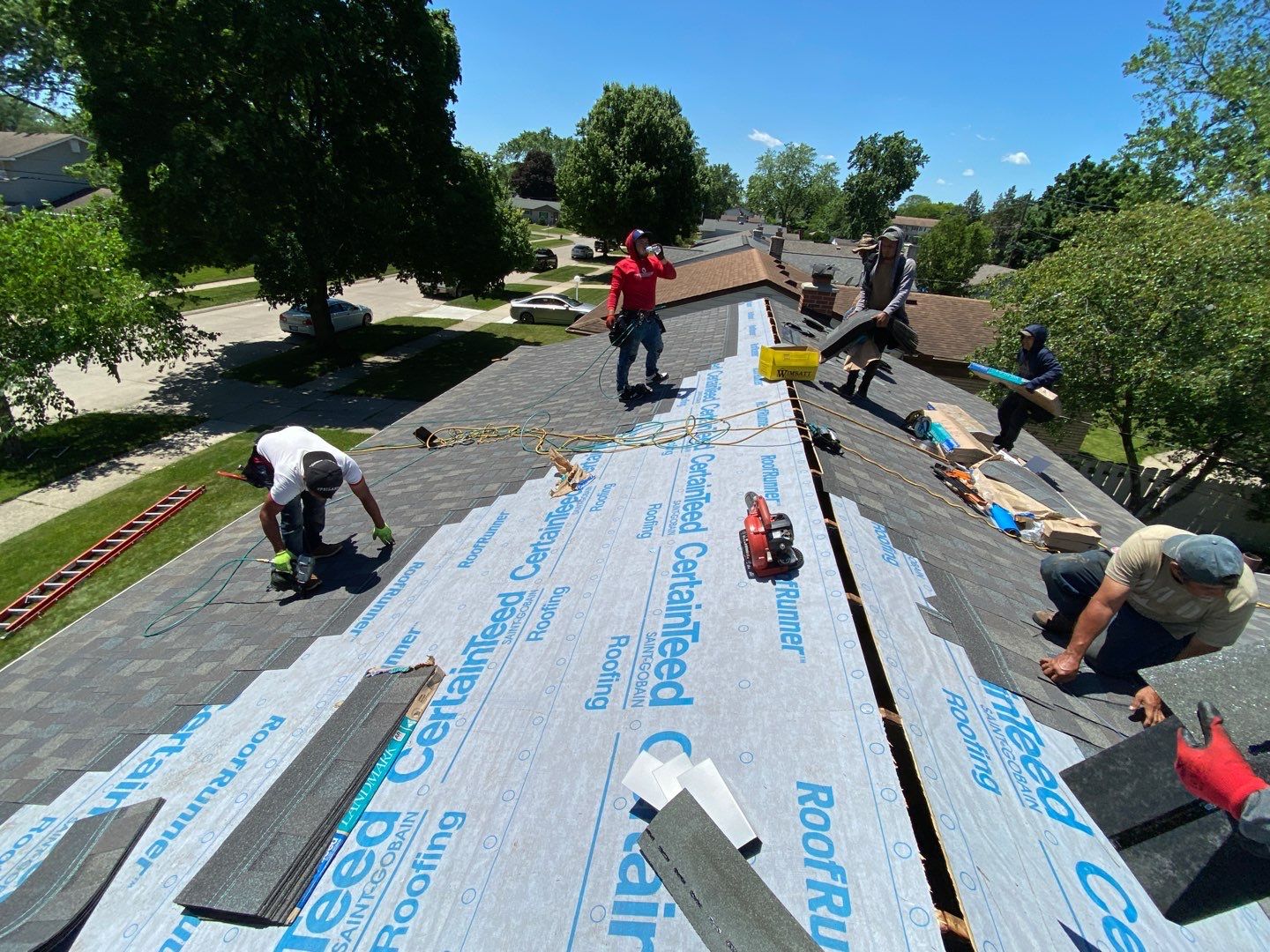 Roof Replacement using CertainTeed Landmark by 180 Contractors