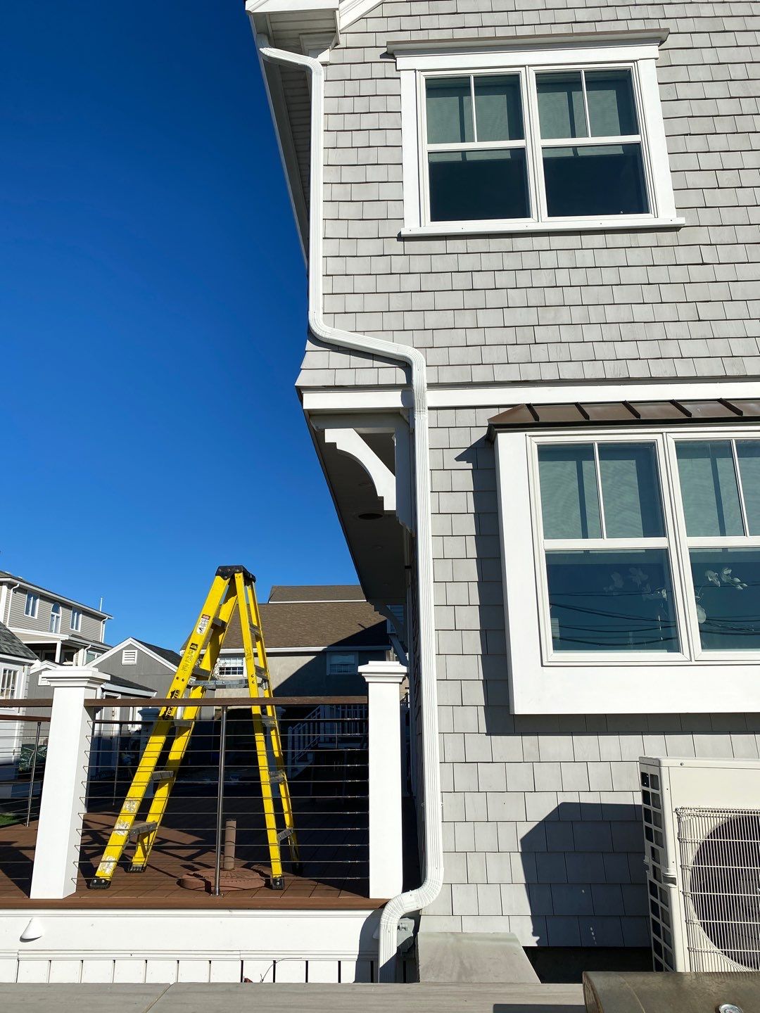 Humarock, Ma Gutter Installation using 5" K-Style Aluminum Gutter by Gutter Pro Enterprises
